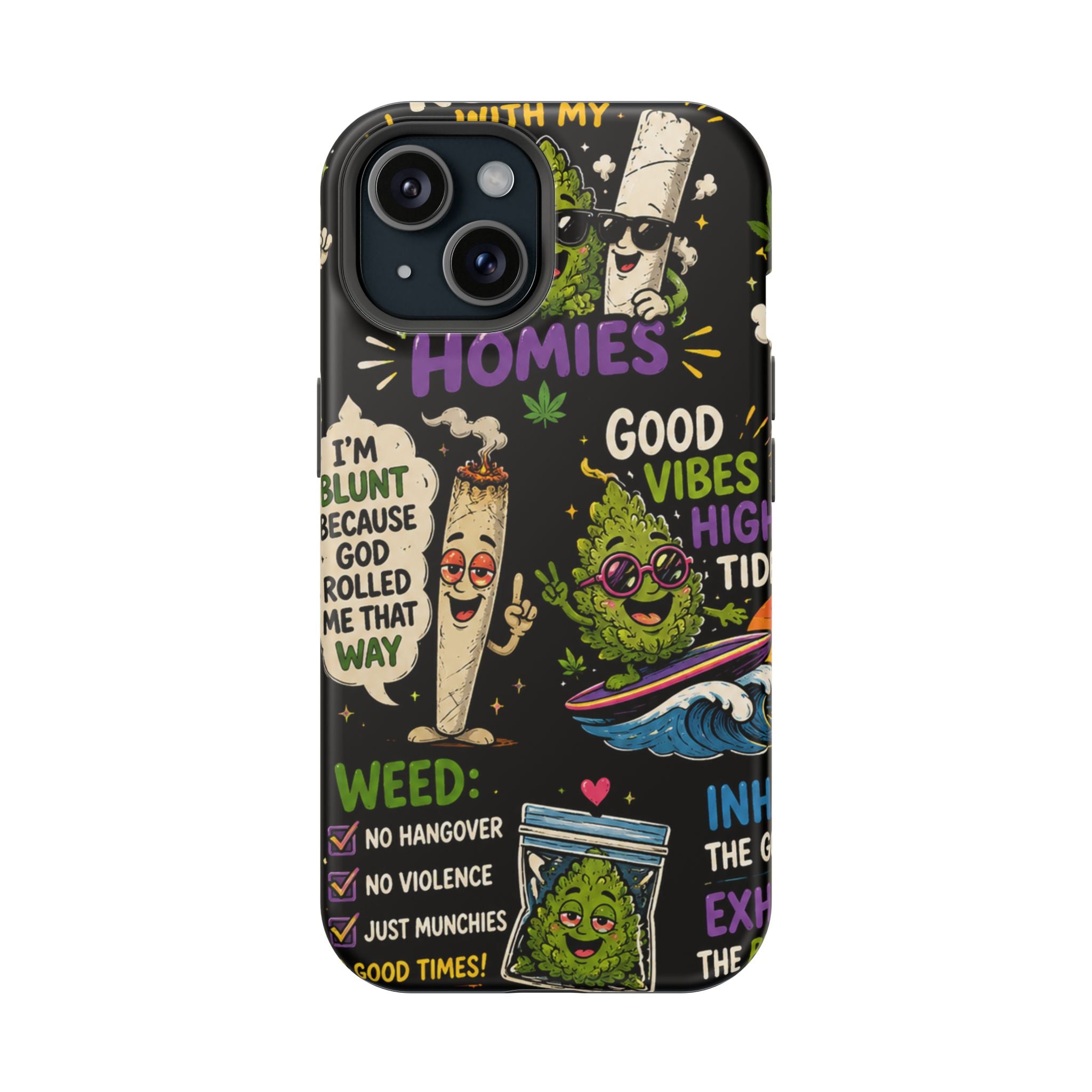 “High Vibing Homies” Magnetic Impact-Resistant Phone Case