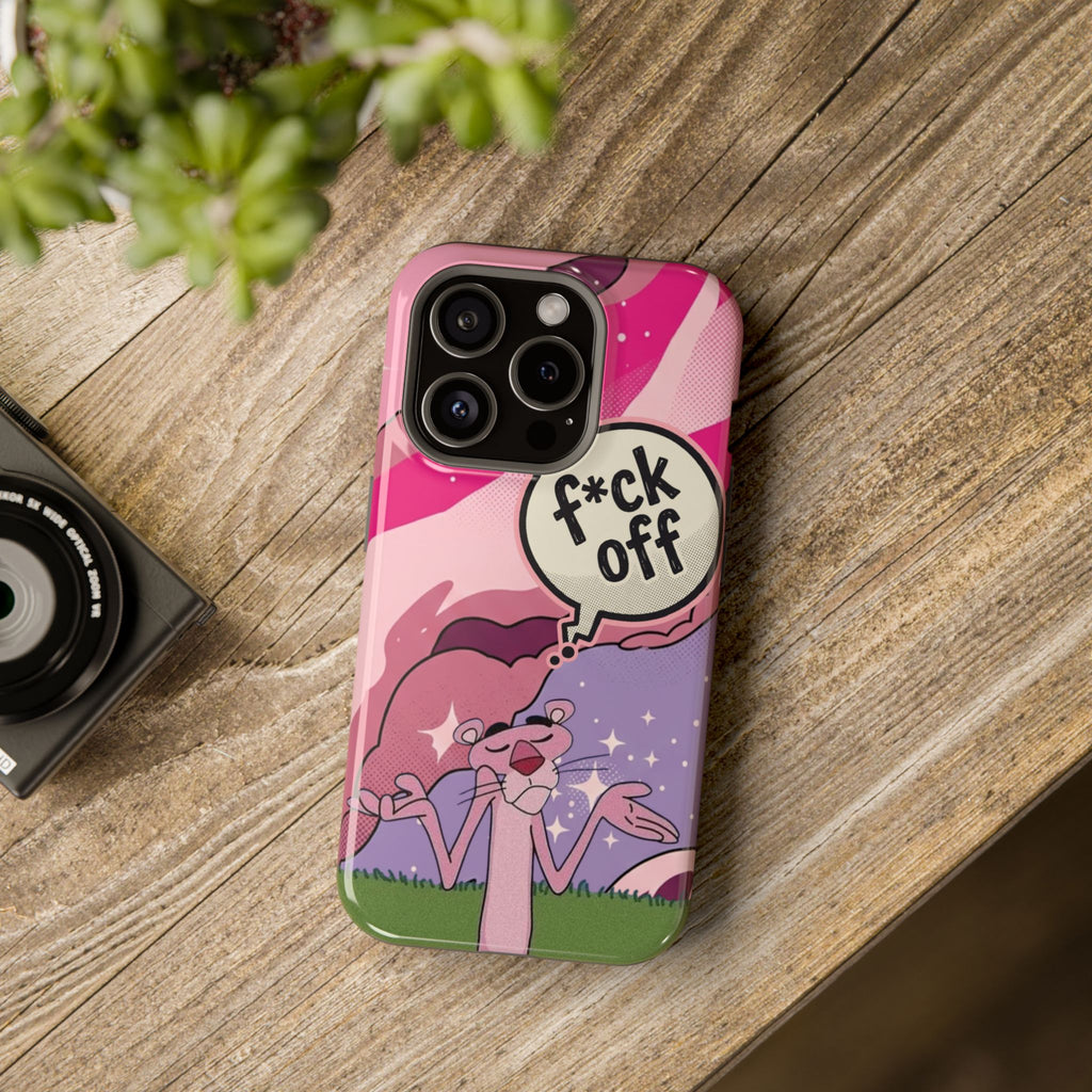 Pink Panther 'F*ck Off' Magnetic Impact Phone Case