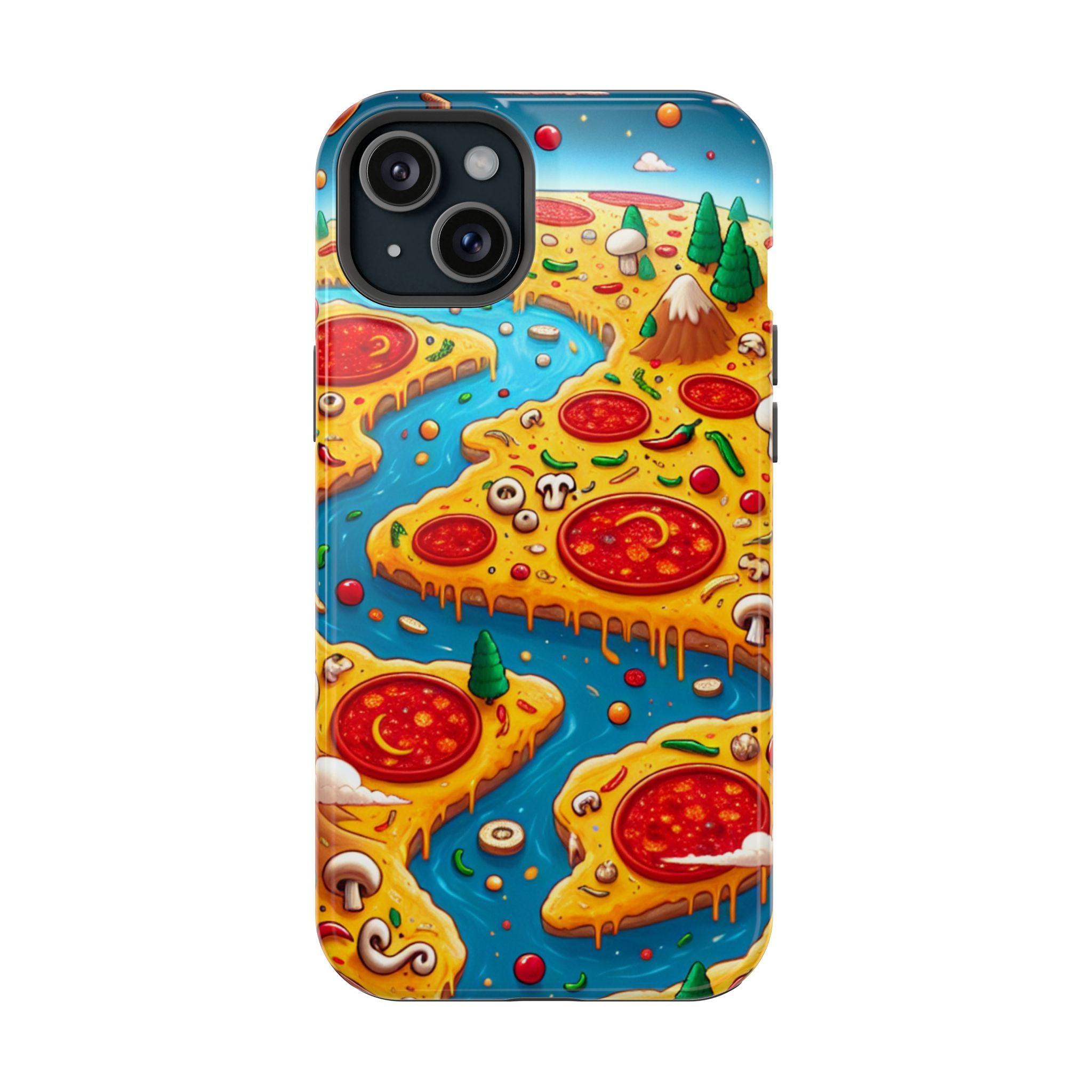 Pizza Island Magnetic Resistance Tough Phone Case