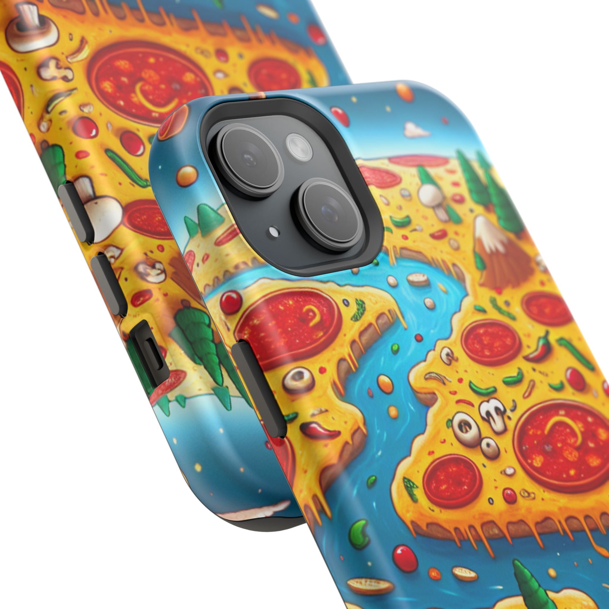 Pizza Island Magnetic Resistance Tough Phone Case