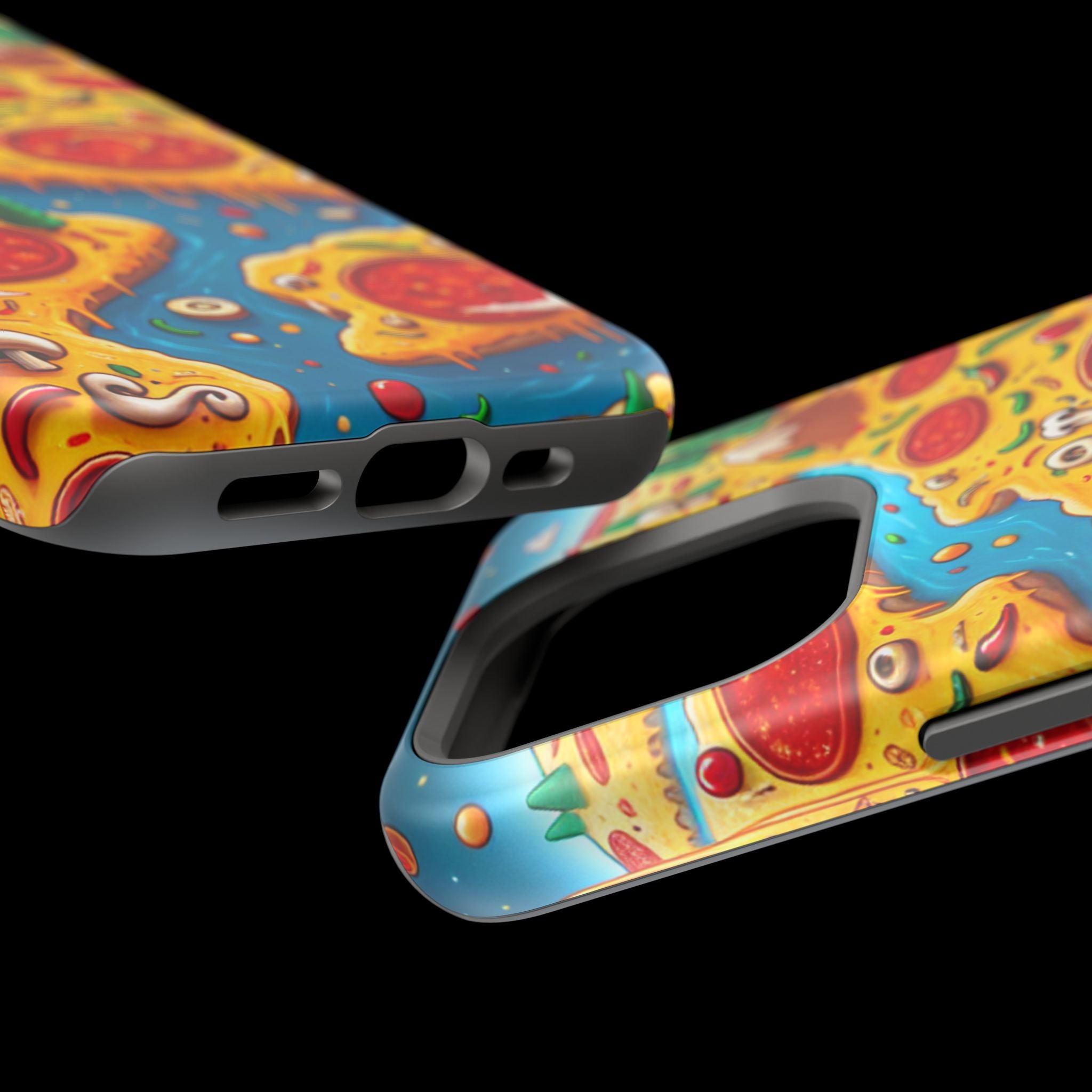 Pizza Island Magnetic Resistance Tough Phone Case