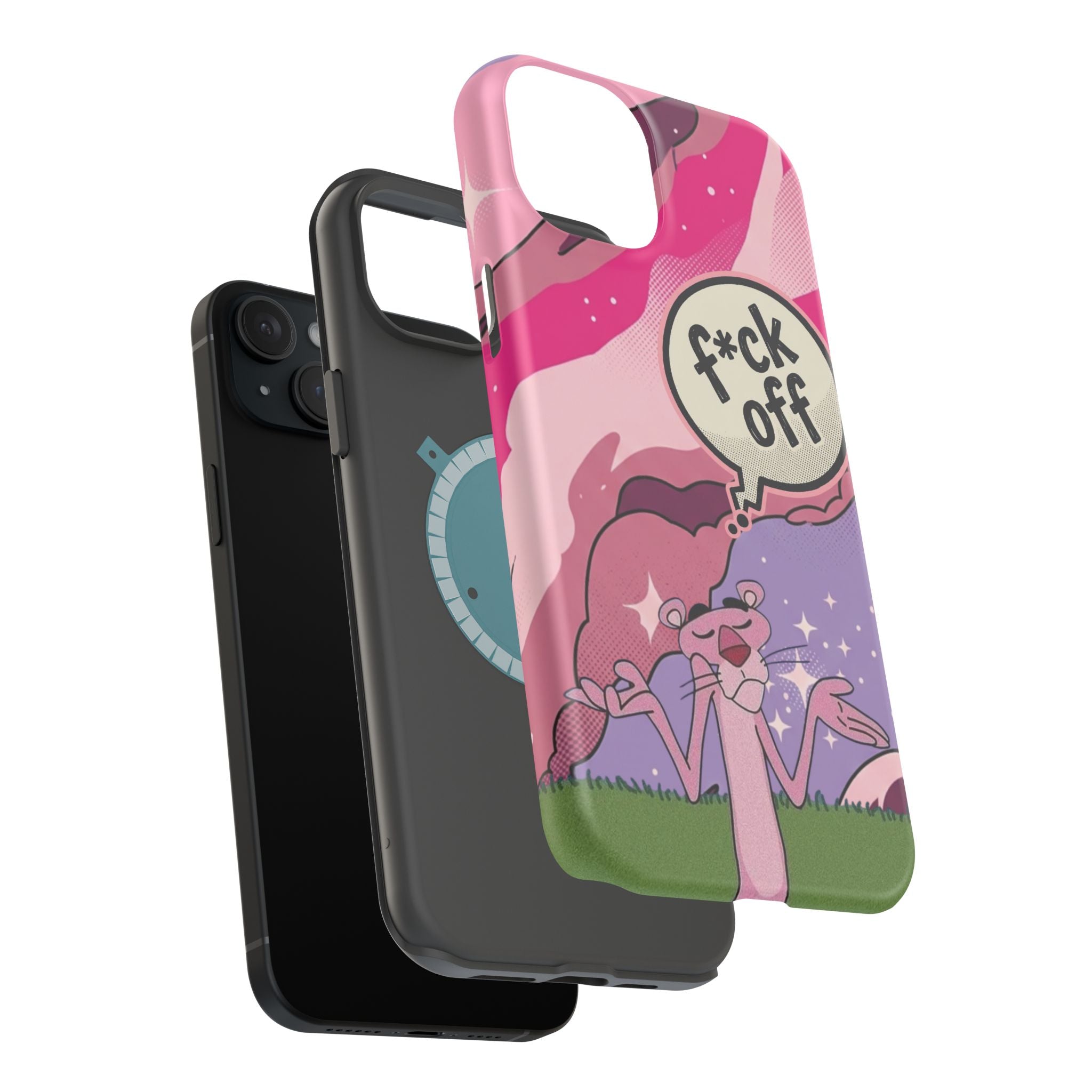 Pink Panther 'F*ck Off' Magnetic Impact Phone Case