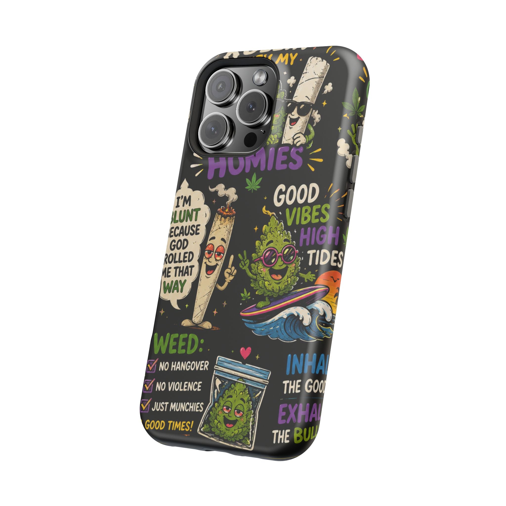“High Vibing Homies” Magnetic Impact-Resistant Phone Case