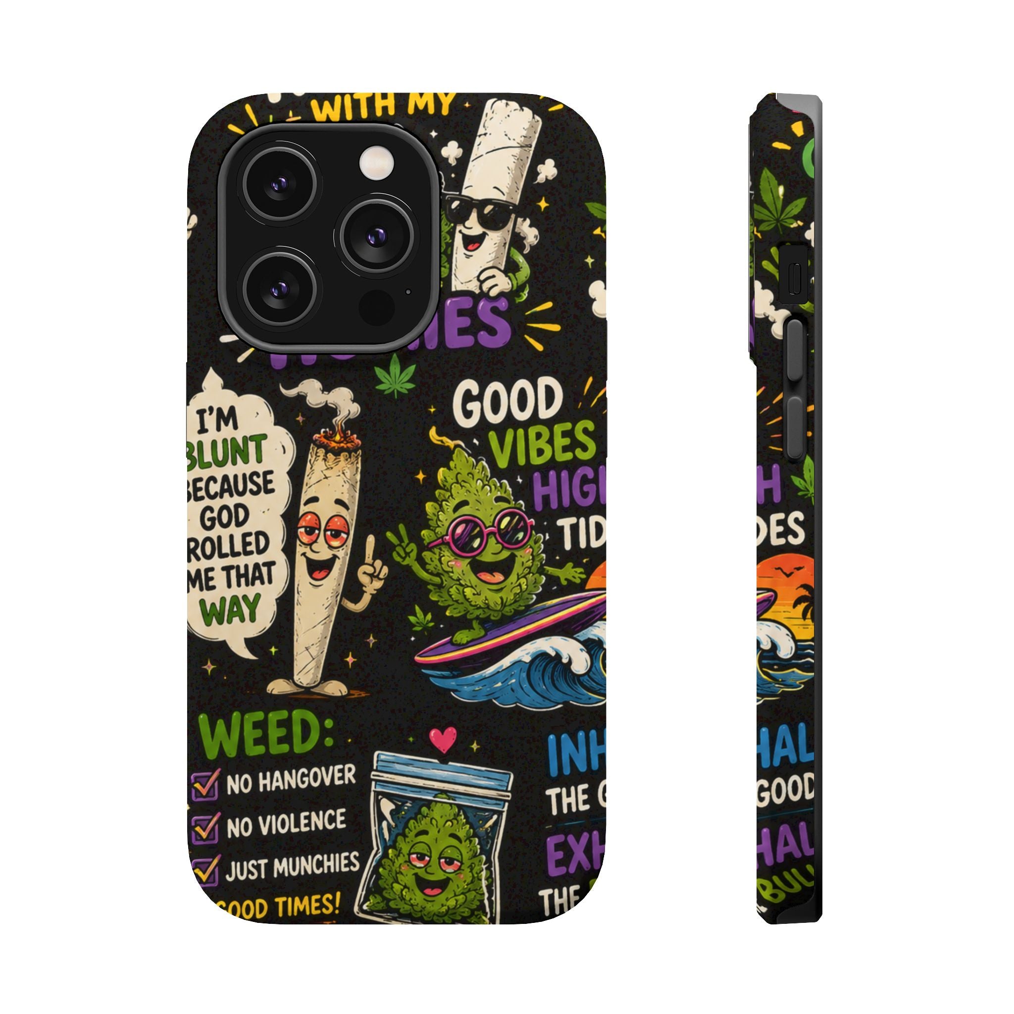“High Vibing Homies” Magnetic Impact-Resistant Phone Case
