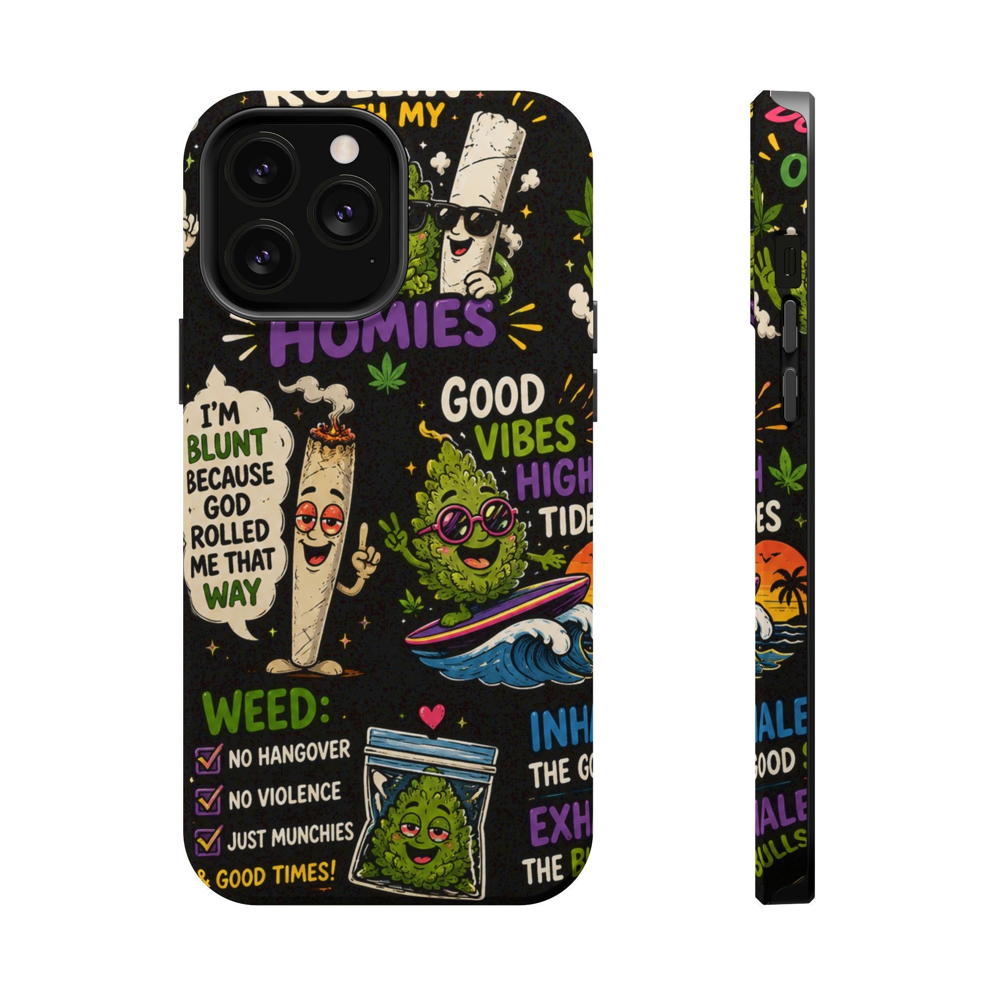“High Vibing Homies” Magnetic Impact-Resistant Phone Case