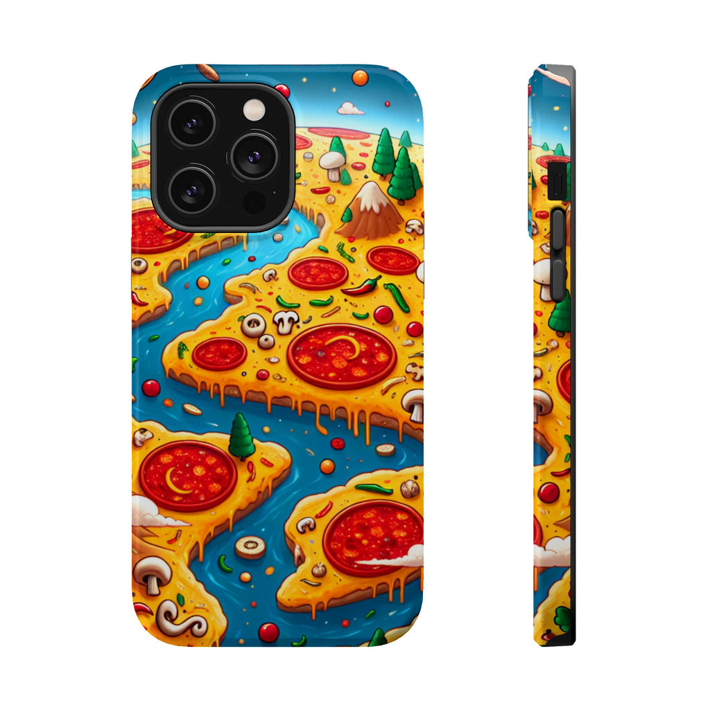 Pizza Island Magnetic Resistance Tough Phone Case