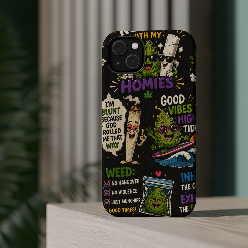 “High Vibing Homies” Magnetic Impact-Resistant Phone Case
