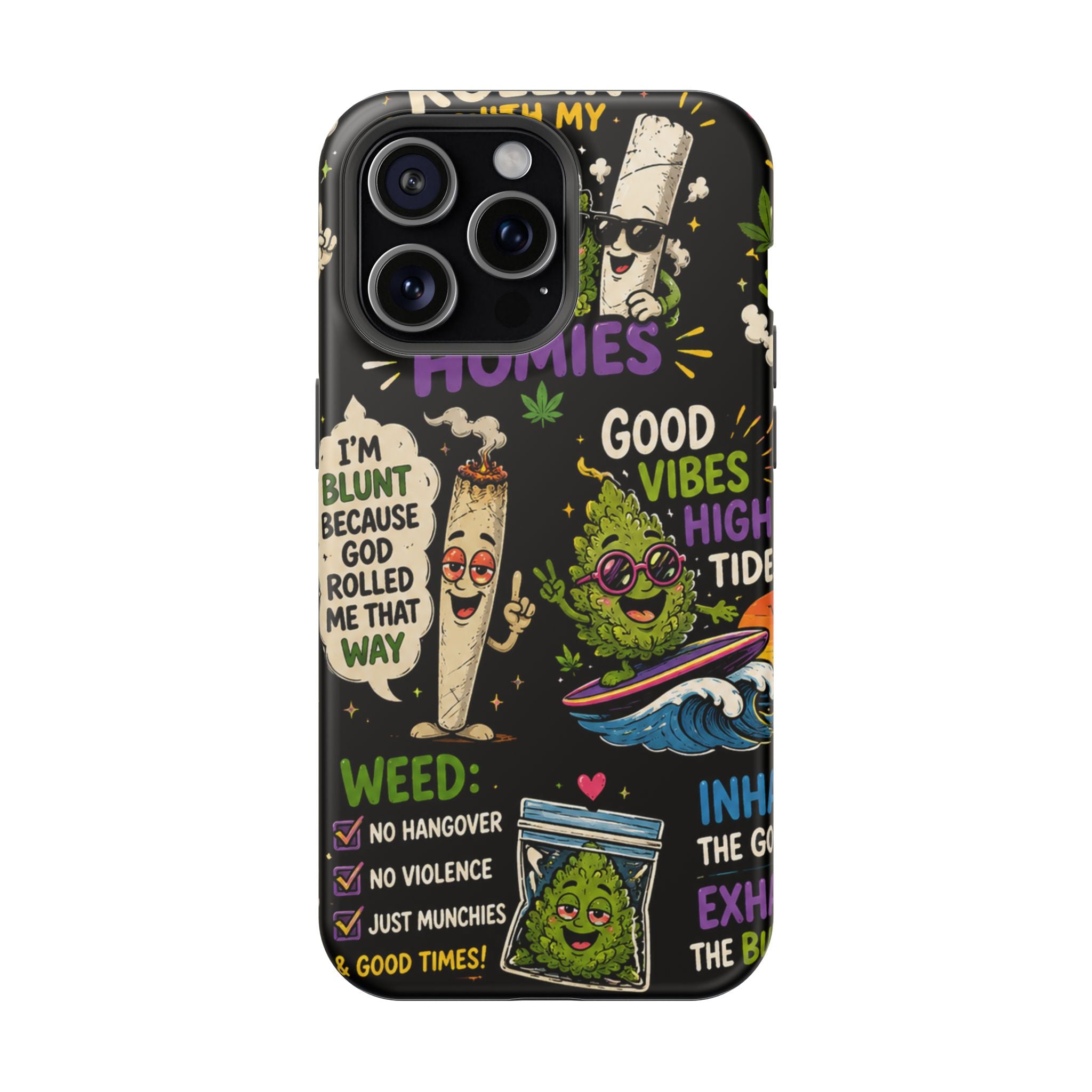 “High Vibing Homies” Magnetic Impact-Resistant Phone Case