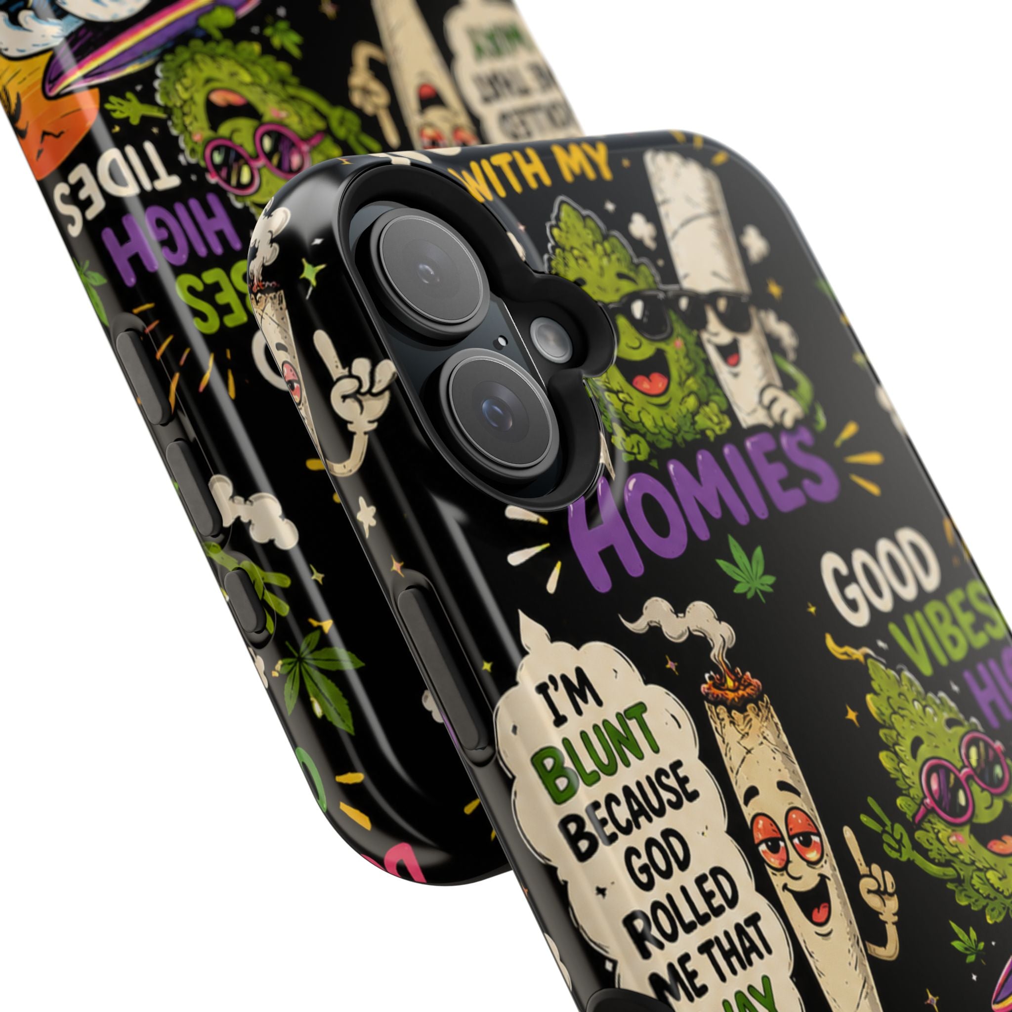 “High Vibing Homies” Magnetic Impact-Resistant Phone Case