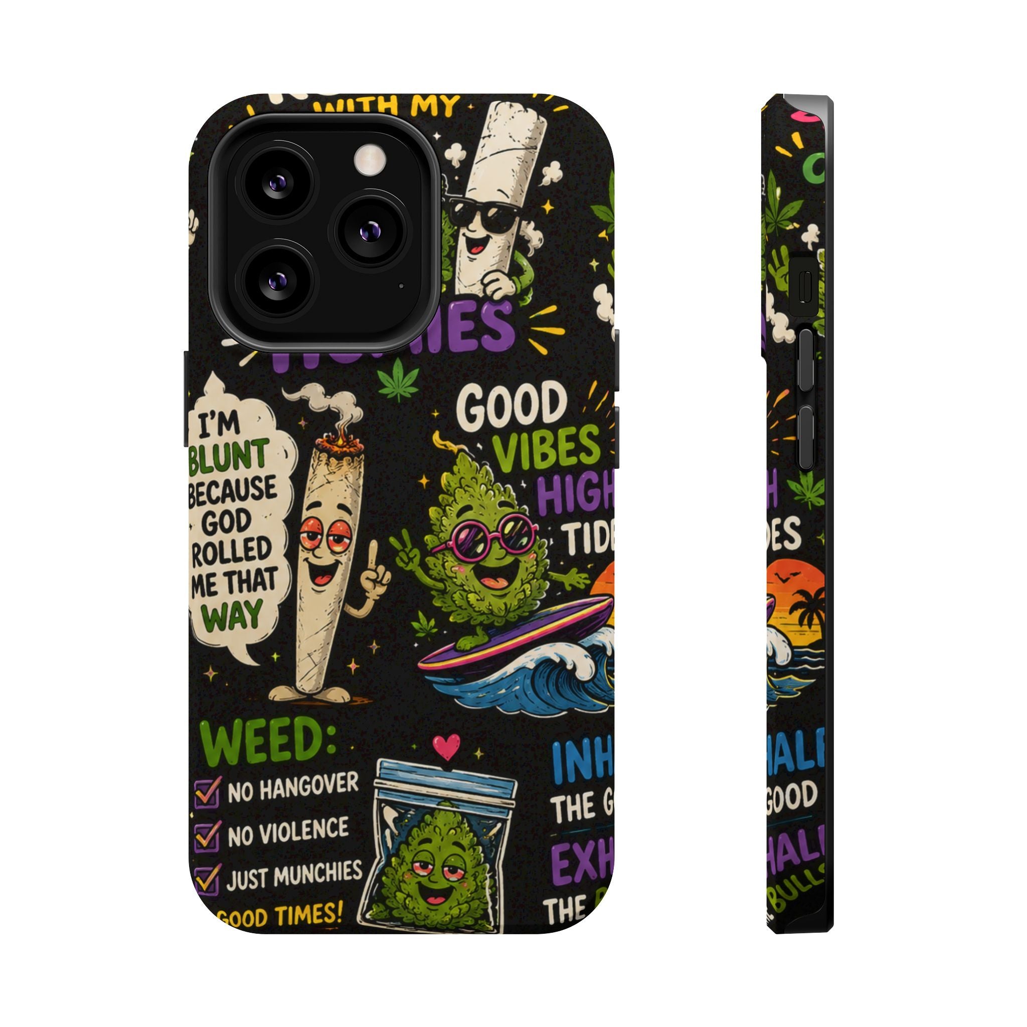 “High Vibing Homies” Magnetic Impact-Resistant Phone Case