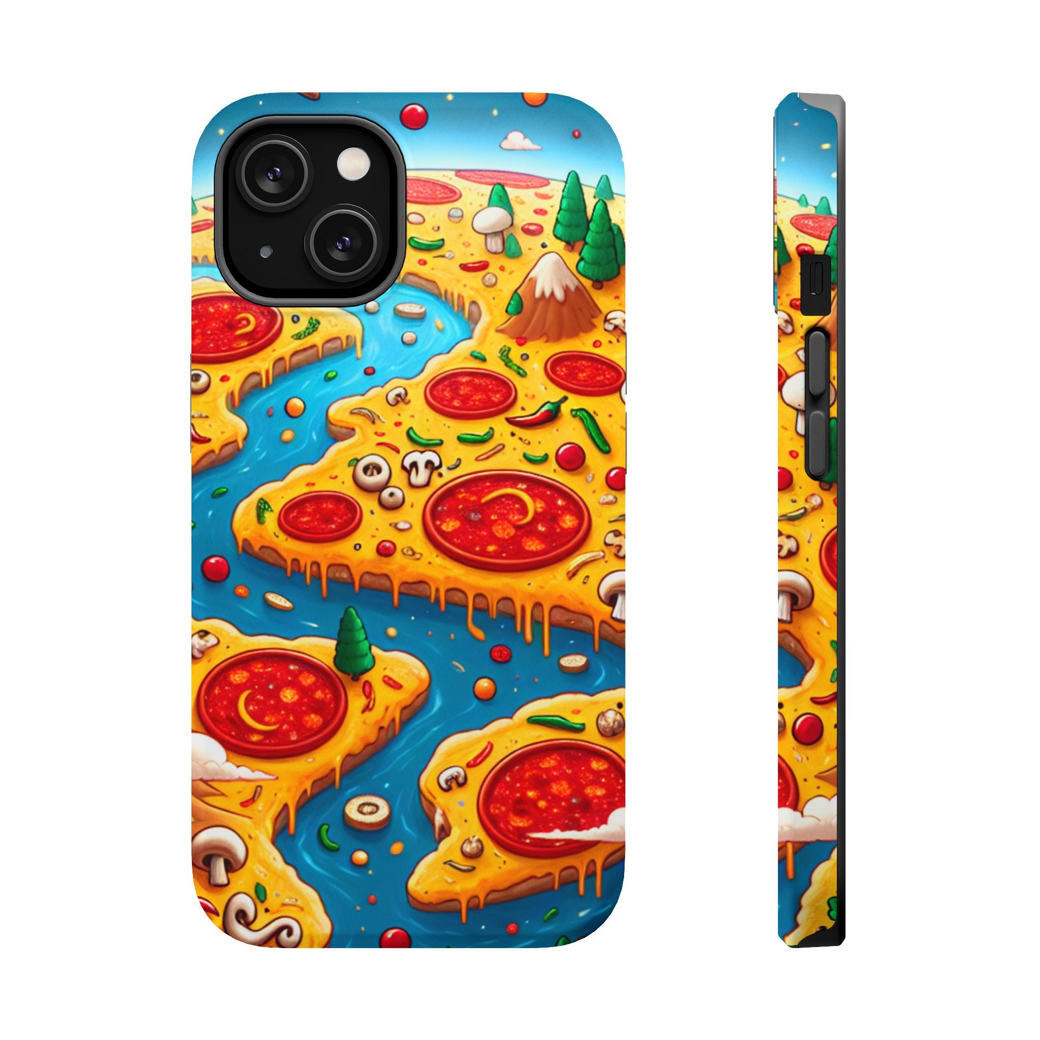 Pizza Island Magnetic Resistance Tough Phone Case