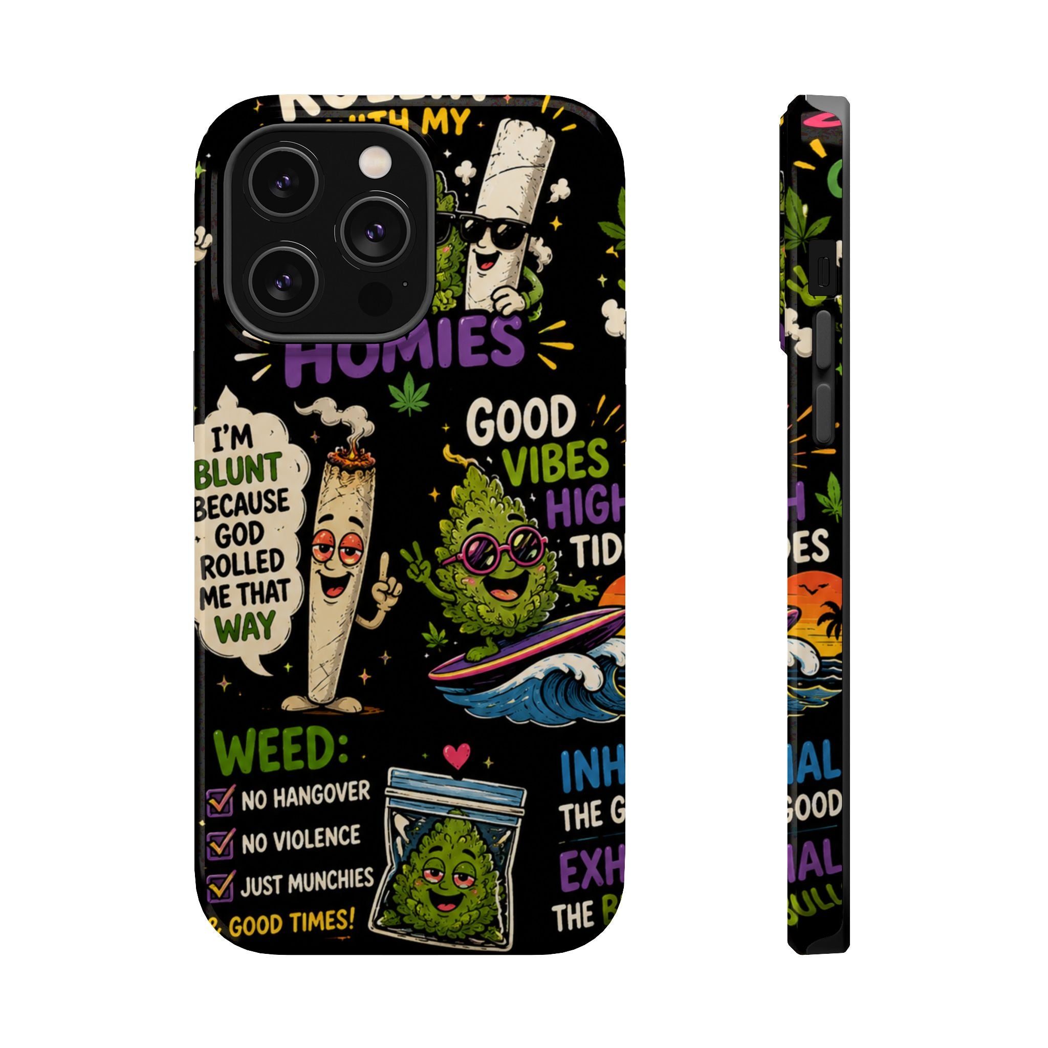 “High Vibing Homies” Magnetic Impact-Resistant Phone Case
