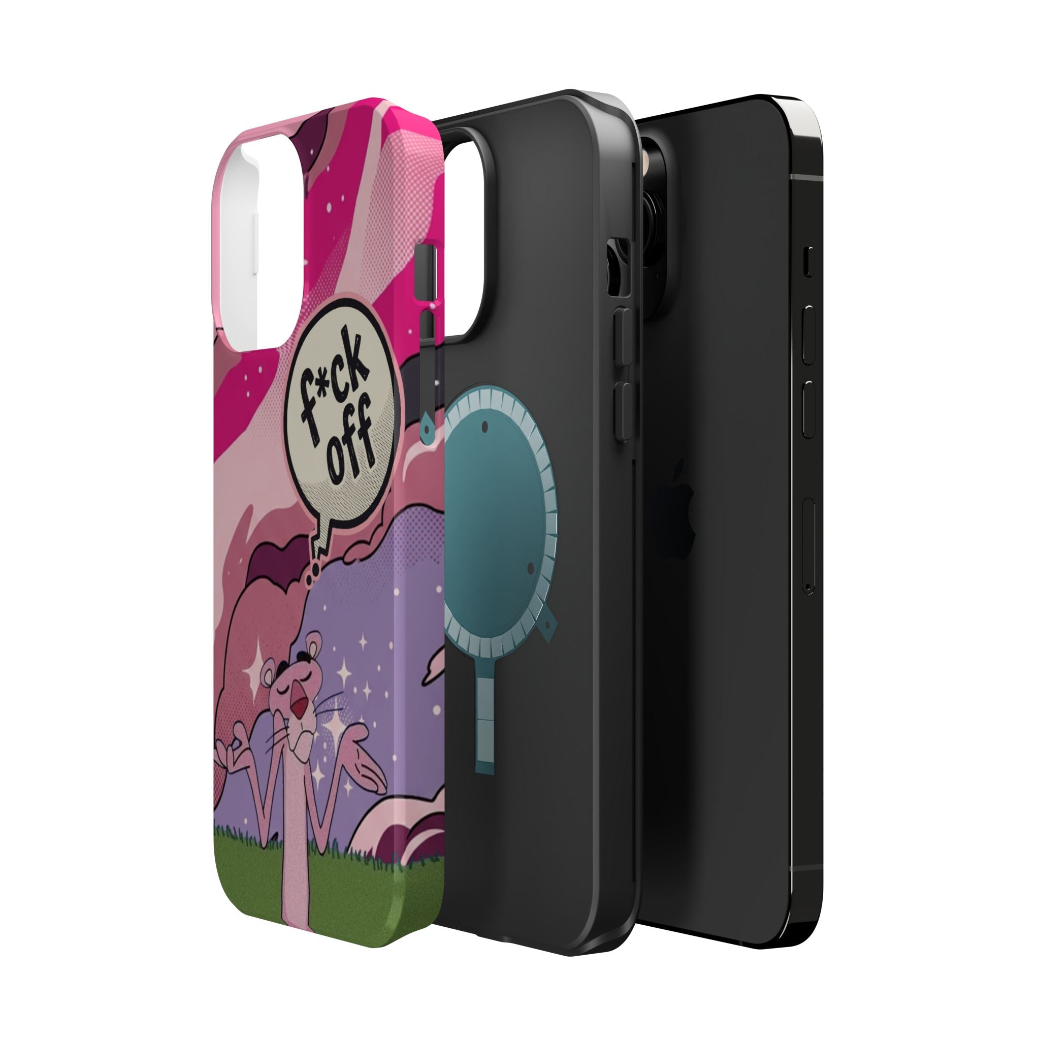 Pink Panther 'F*ck Off' Magnetic Impact Phone Case