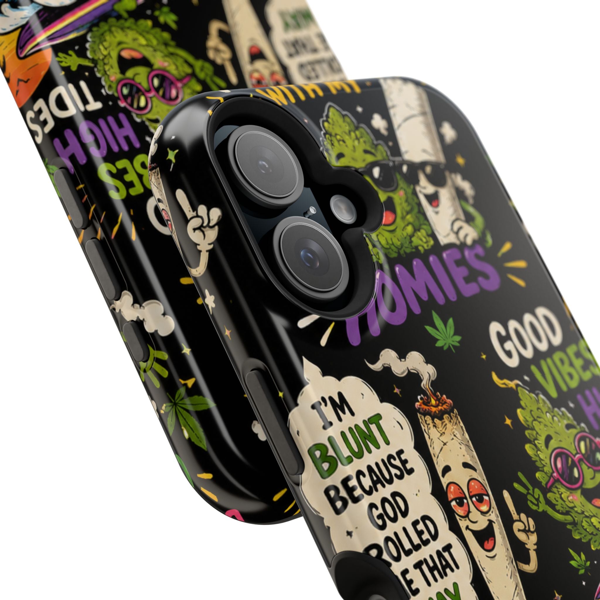 “High Vibing Homies” Magnetic Impact-Resistant Phone Case