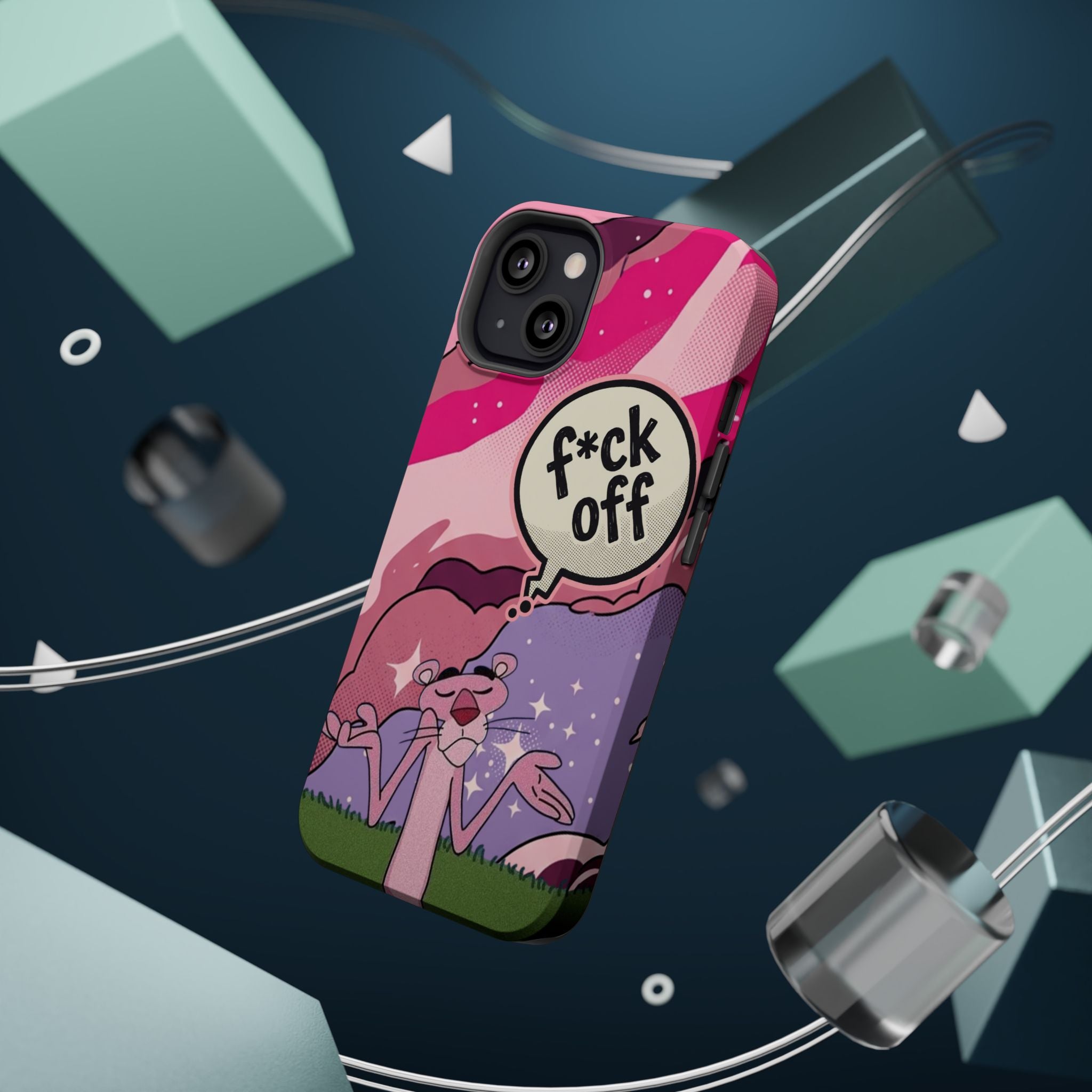 Pink Panther 'F*ck Off' Magnetic Impact Phone Case