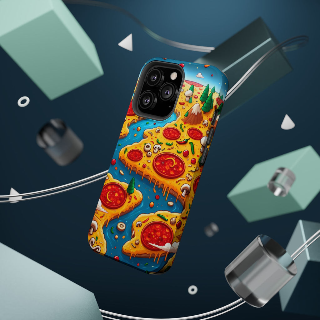 Pizza Island Magnetic Resistance Tough Phone Case