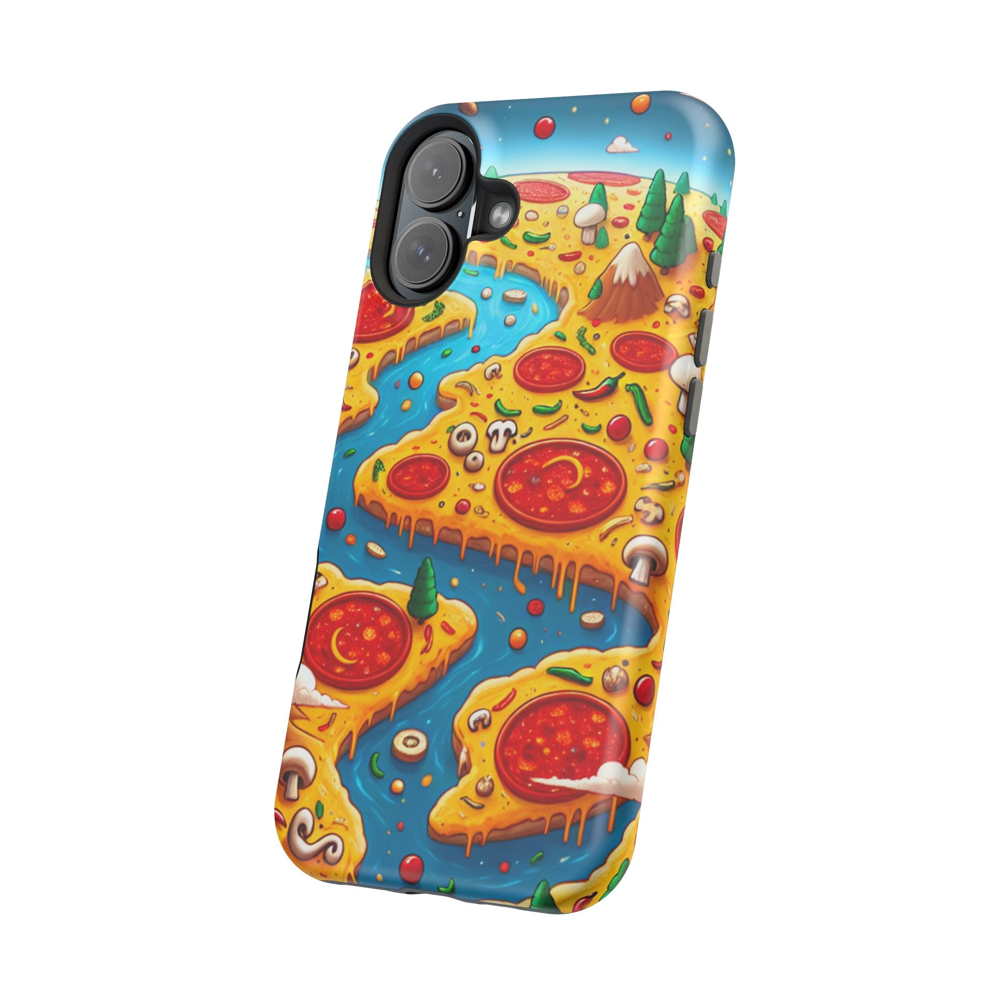Pizza Island Magnetic Resistance Tough Phone Case