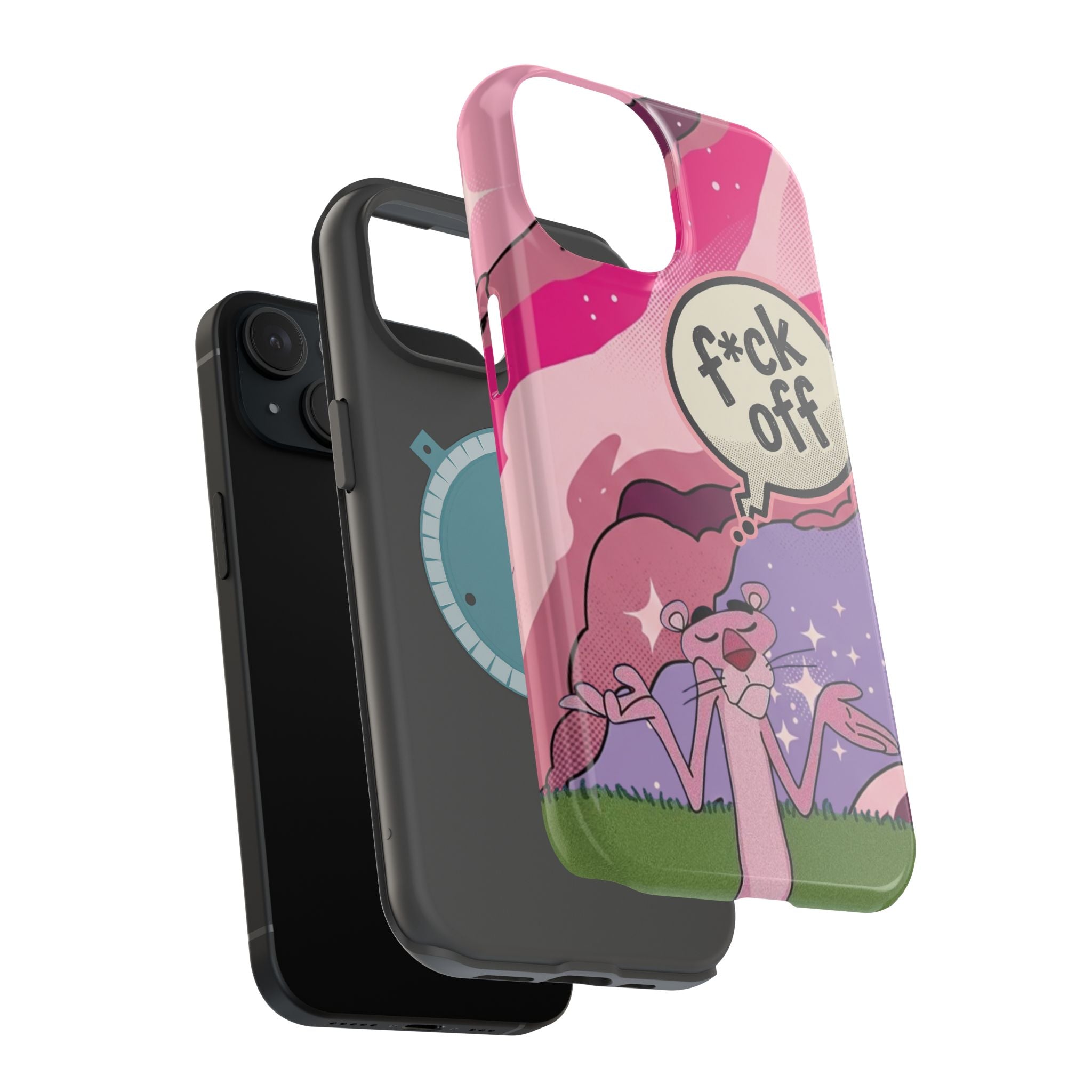 Pink Panther 'F*ck Off' Magnetic Impact Phone Case