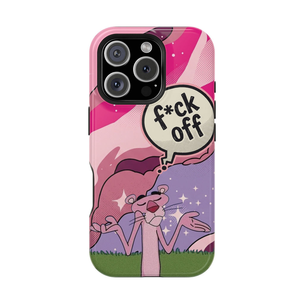 Pink Panther 'F*ck Off' Magnetic Impact Phone Case