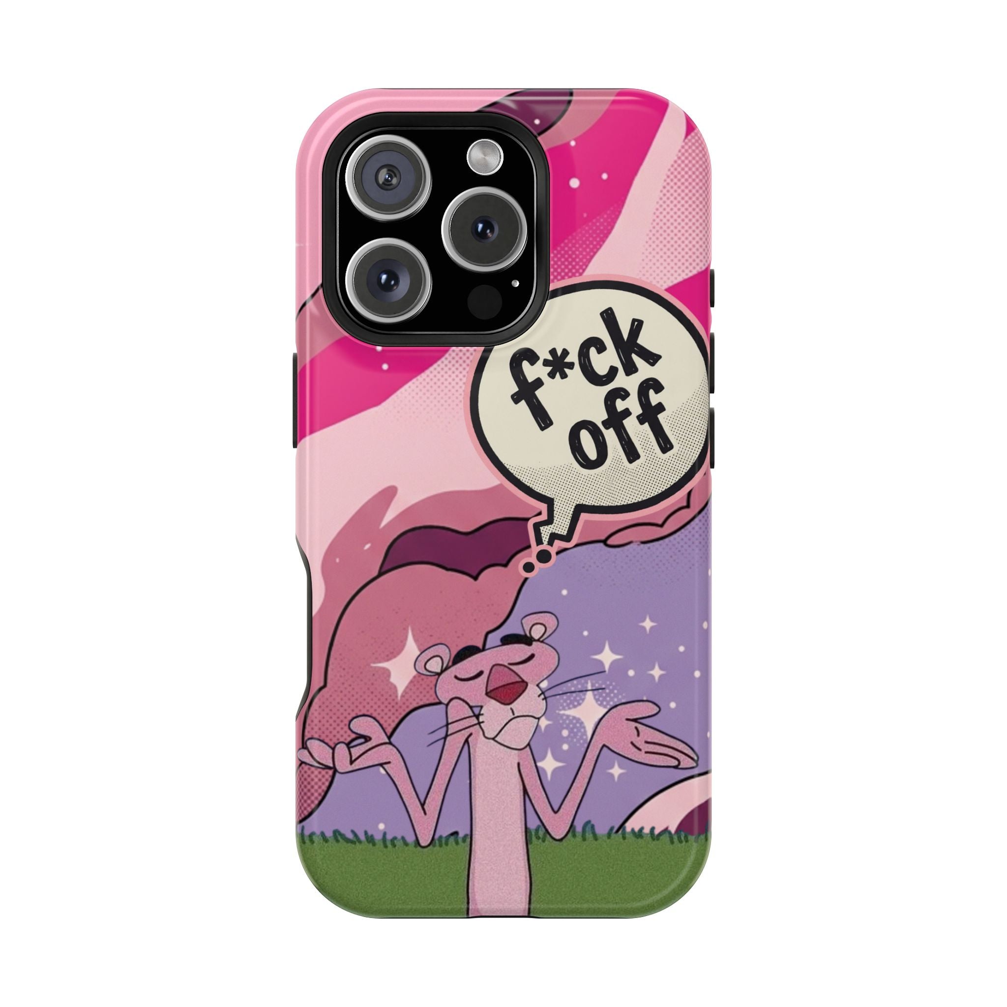 Pink Panther 'F*ck Off' Magnetic Impact Phone Case