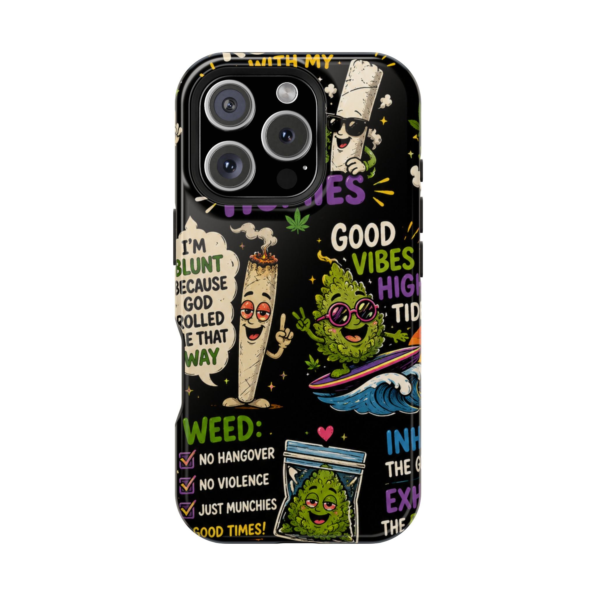 “High Vibing Homies” Magnetic Impact-Resistant Phone Case
