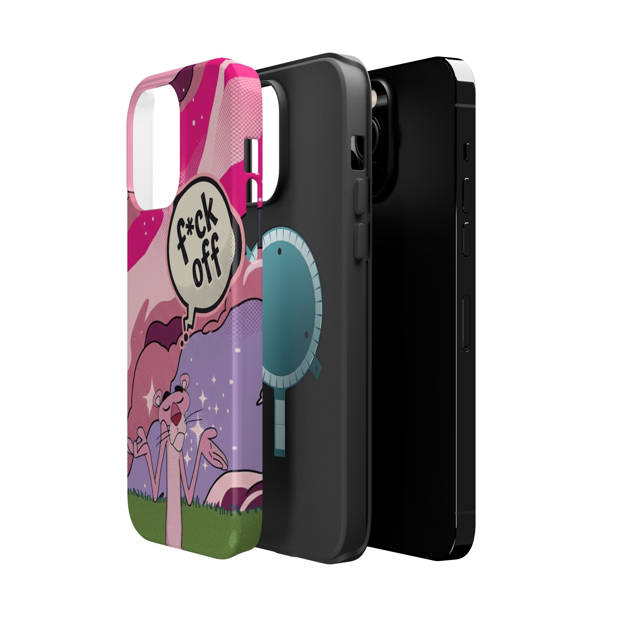 Pink Panther 'F*ck Off' Magnetic Impact Phone Case