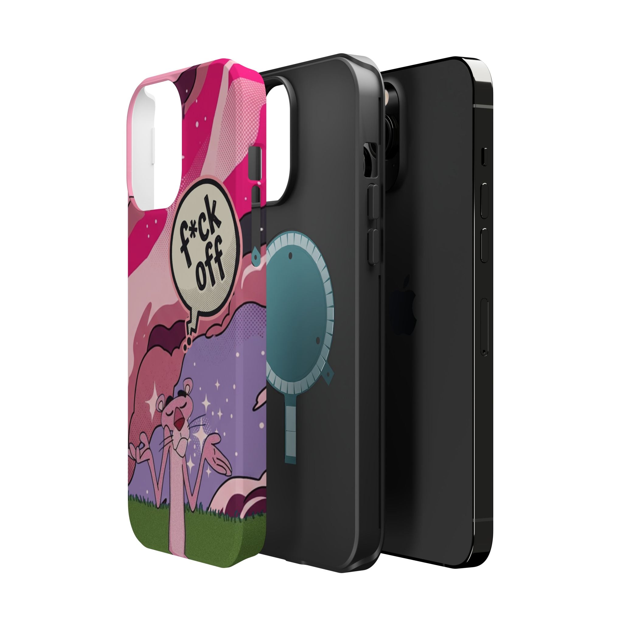 Pink Panther 'F*ck Off' Magnetic Impact Phone Case