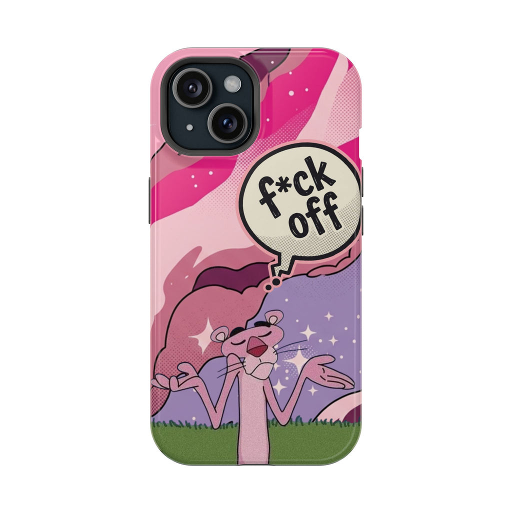 Pink Panther 'F*ck Off' Magnetic Impact Phone Case