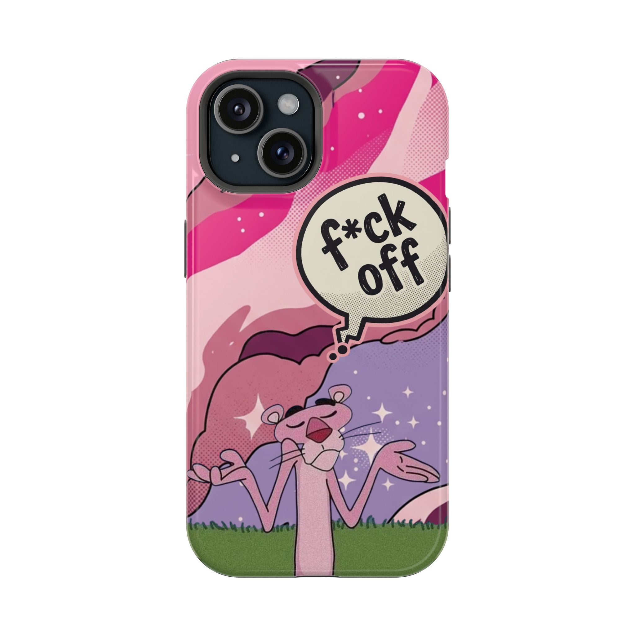 Pink Panther 'F*ck Off' Magnetic Impact Phone Case