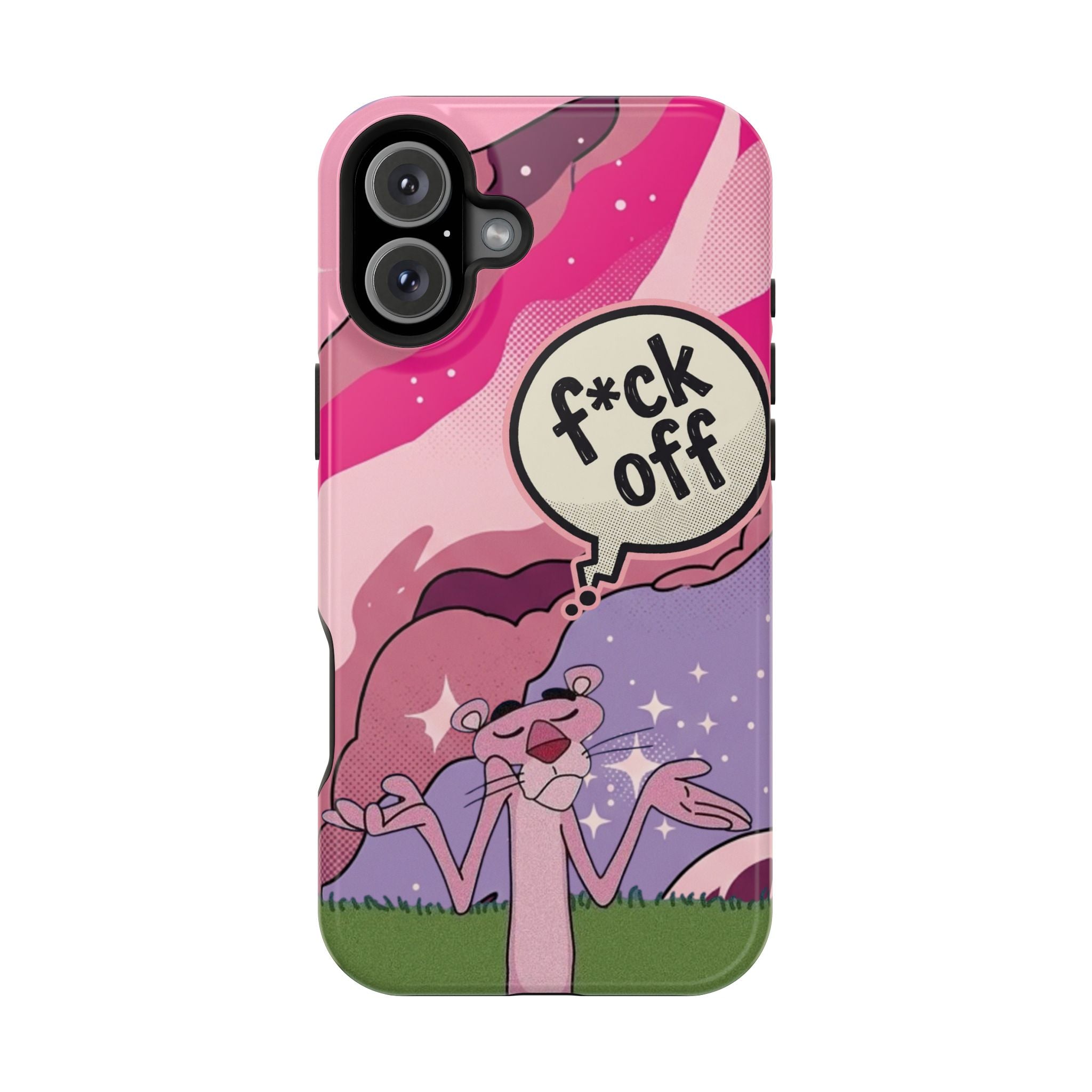 Pink Panther 'F*ck Off' Magnetic Impact Phone Case