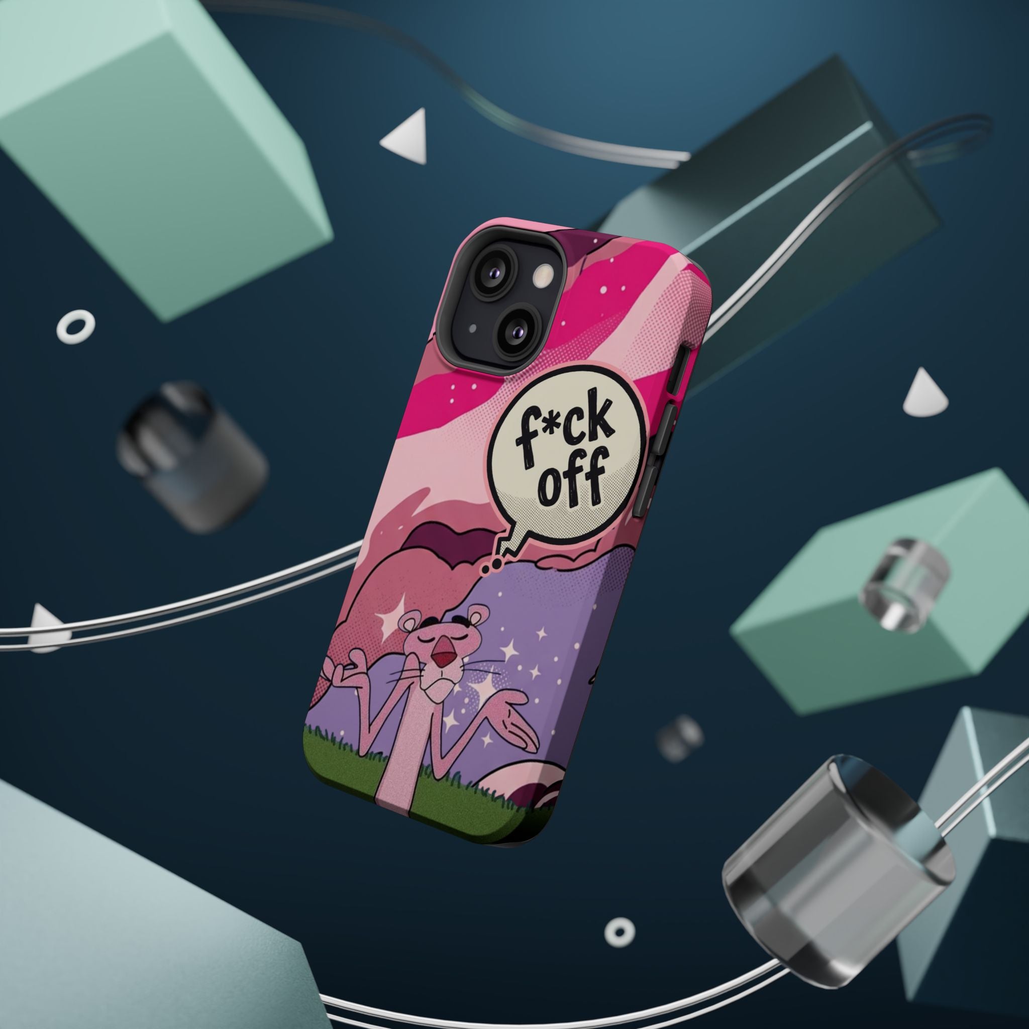 Pink Panther 'F*ck Off' Magnetic Impact Phone Case