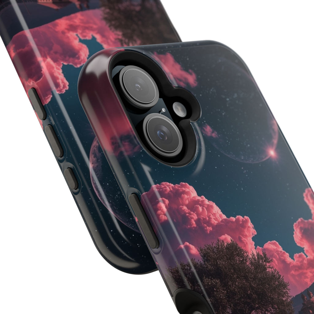 Dreamscape Night Sky Road Magnetic Impact-Resistant Phone Case