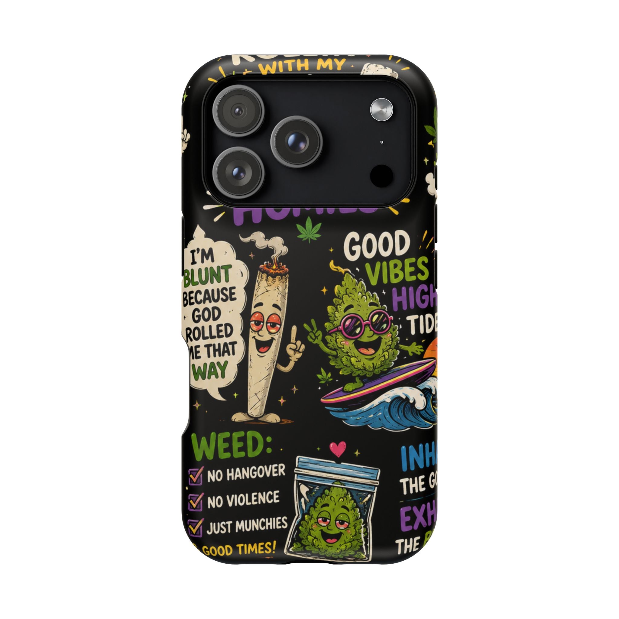 “High Vibing Homies” Magnetic Impact-Resistant Phone Case