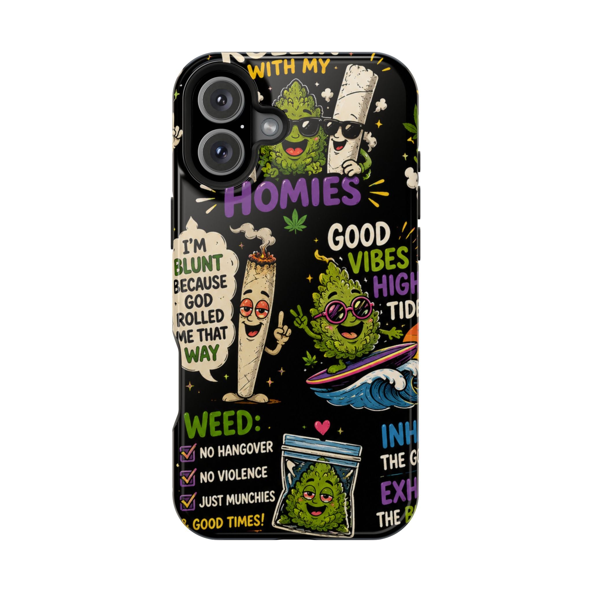 “High Vibing Homies” Magnetic Impact-Resistant Phone Case