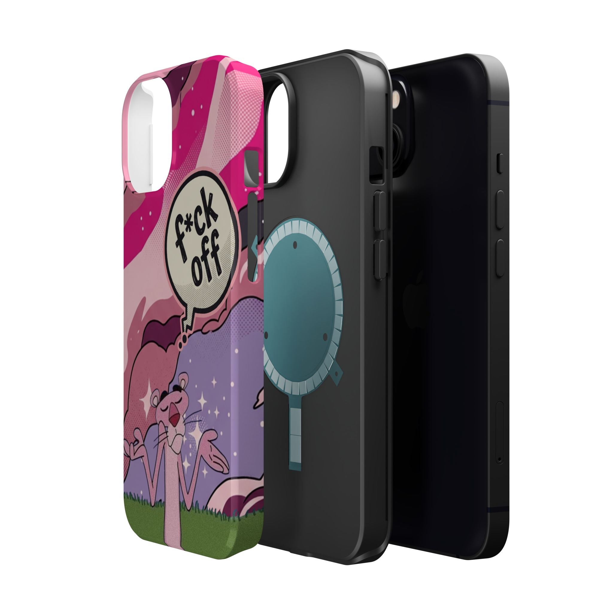 Pink Panther 'F*ck Off' Magnetic Impact Phone Case
