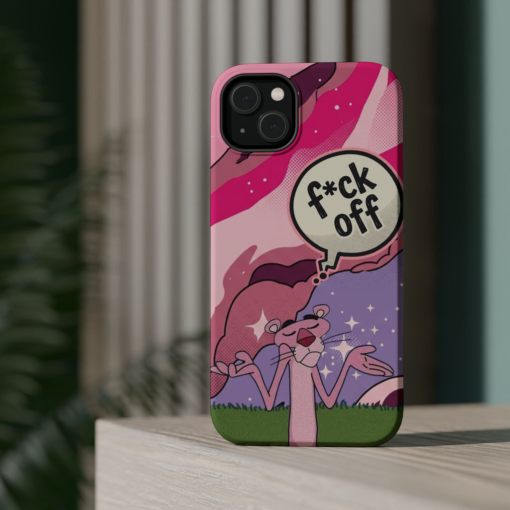 Pink Panther 'F*ck Off' Magnetic Impact Phone Case