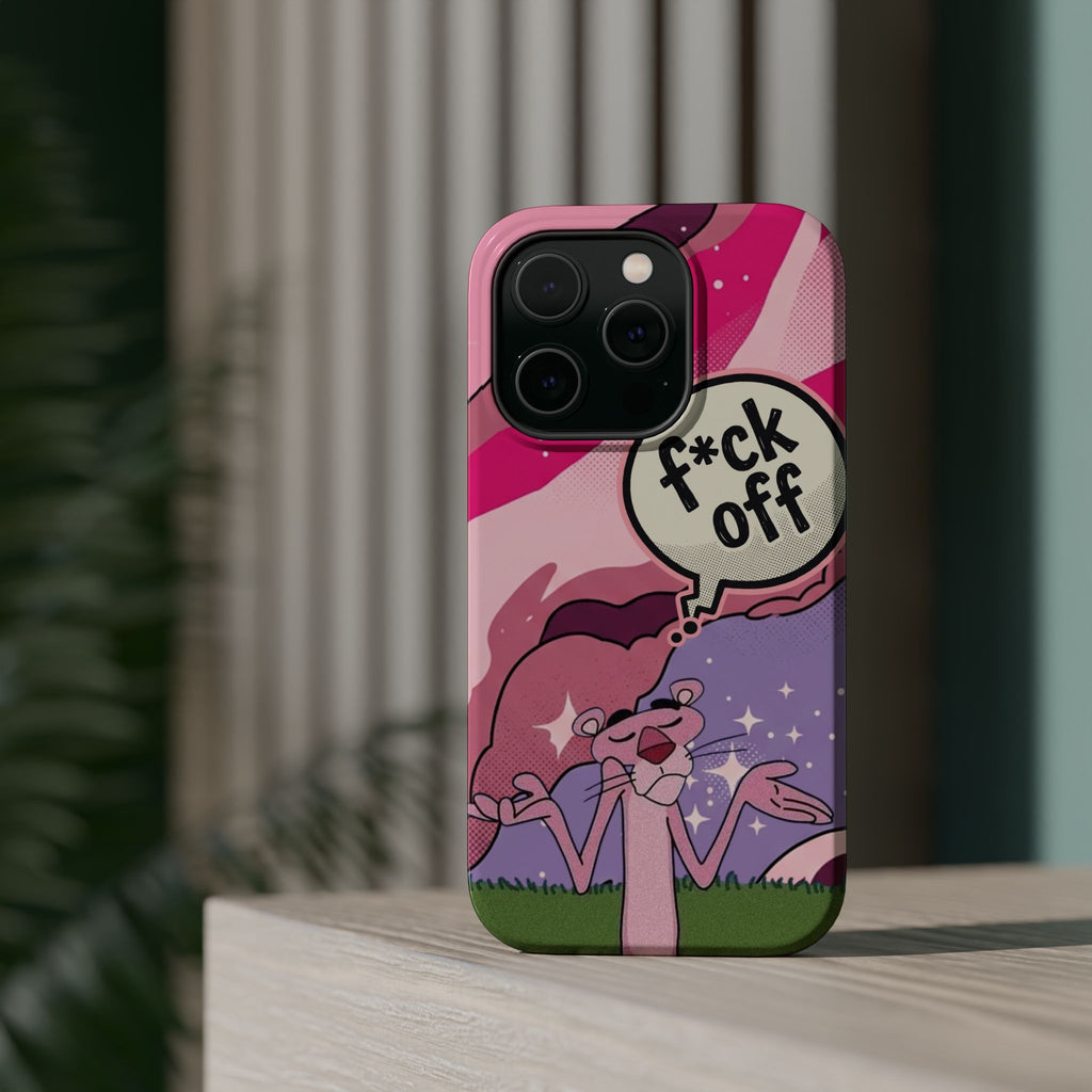 Pink Panther 'F*ck Off' Magnetic Impact Phone Case