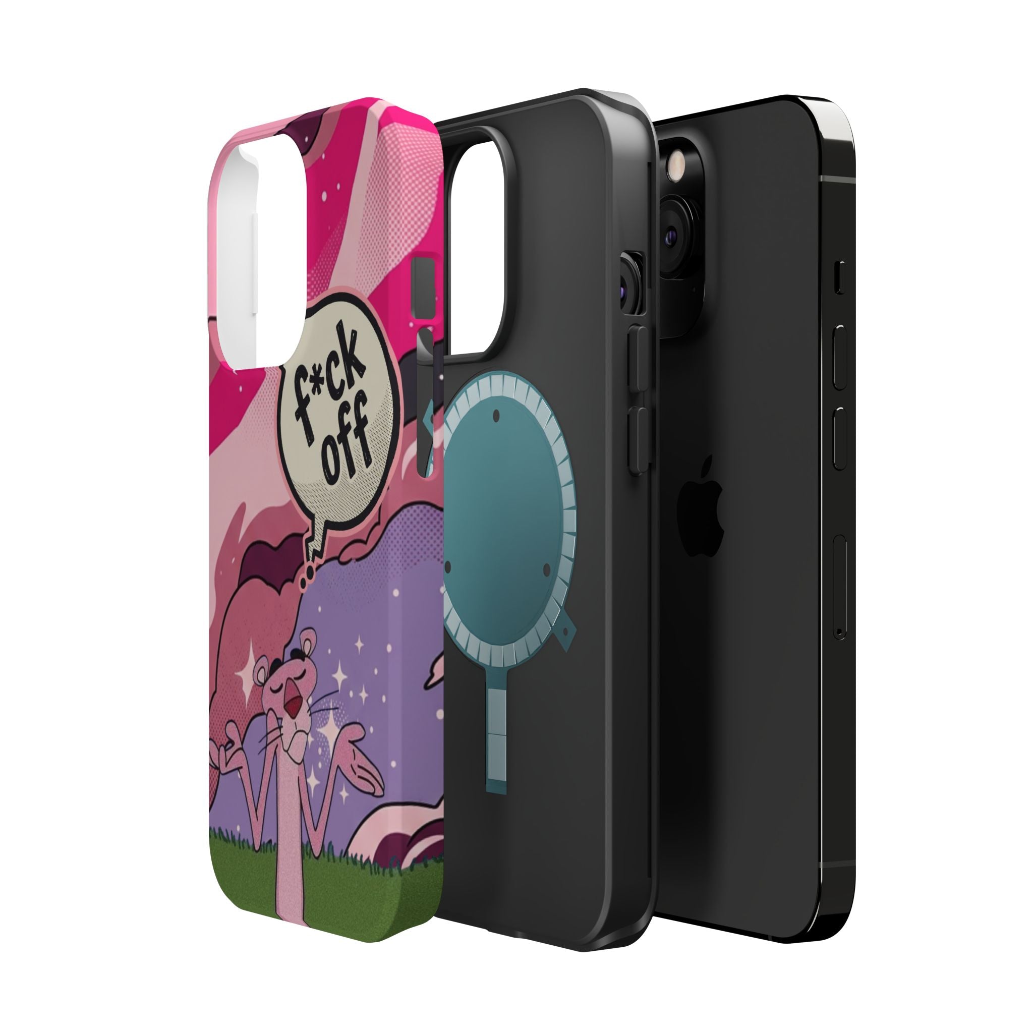 Pink Panther 'F*ck Off' Magnetic Impact Phone Case