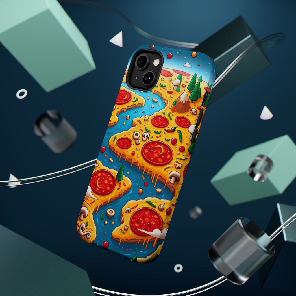 Pizza Island Magnetic Resistance Tough Phone Case