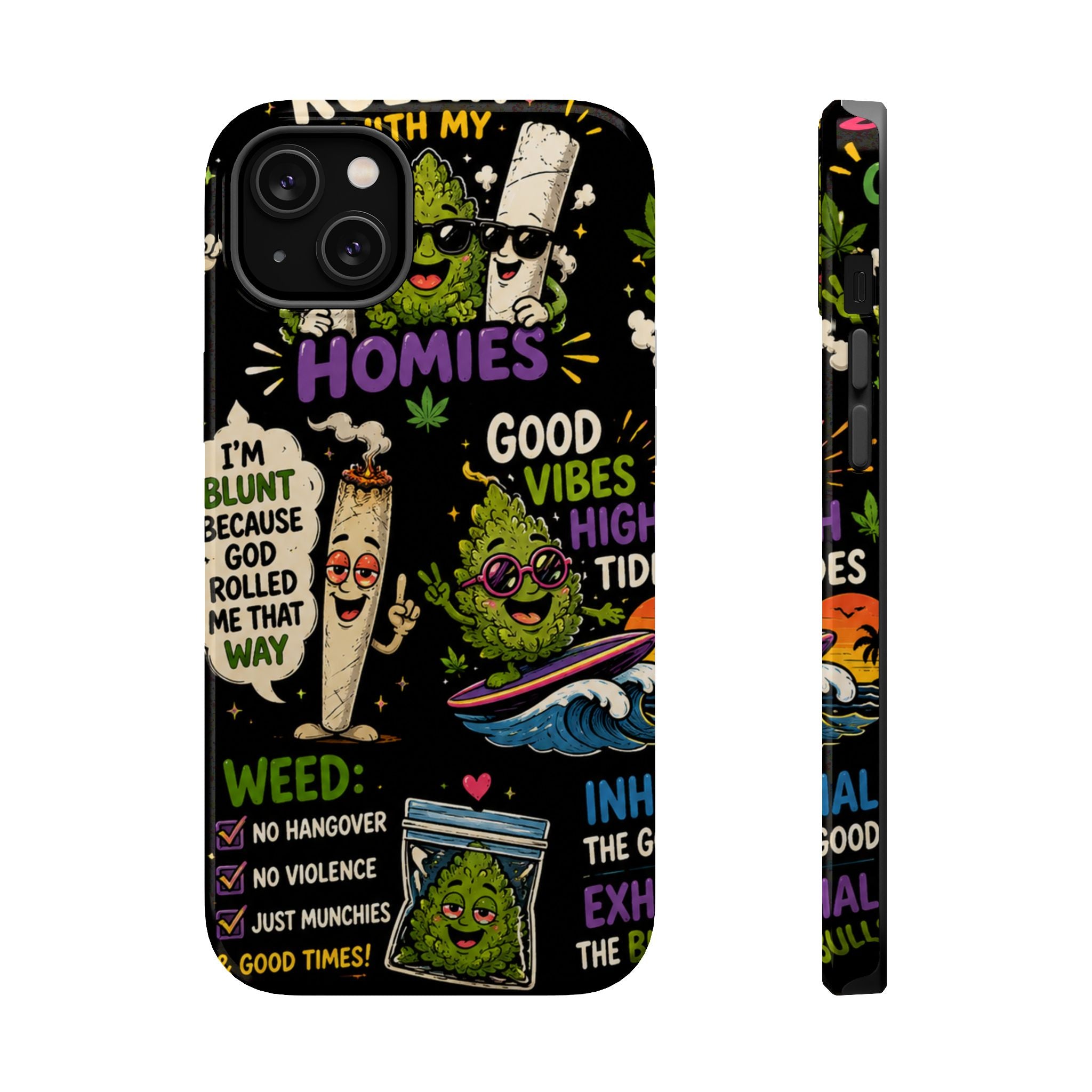 “High Vibing Homies” Magnetic Impact-Resistant Phone Case