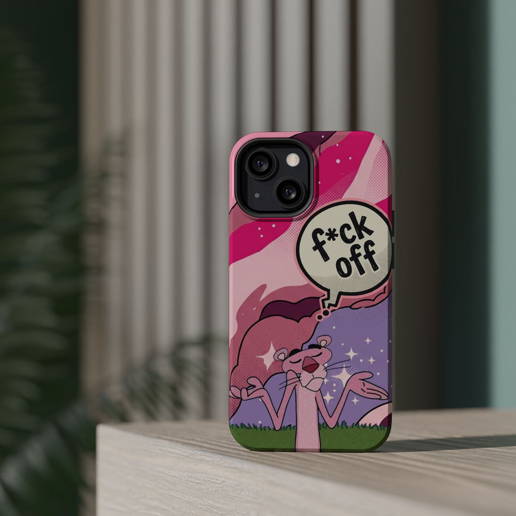 Pink Panther 'F*ck Off' Magnetic Impact Phone Case