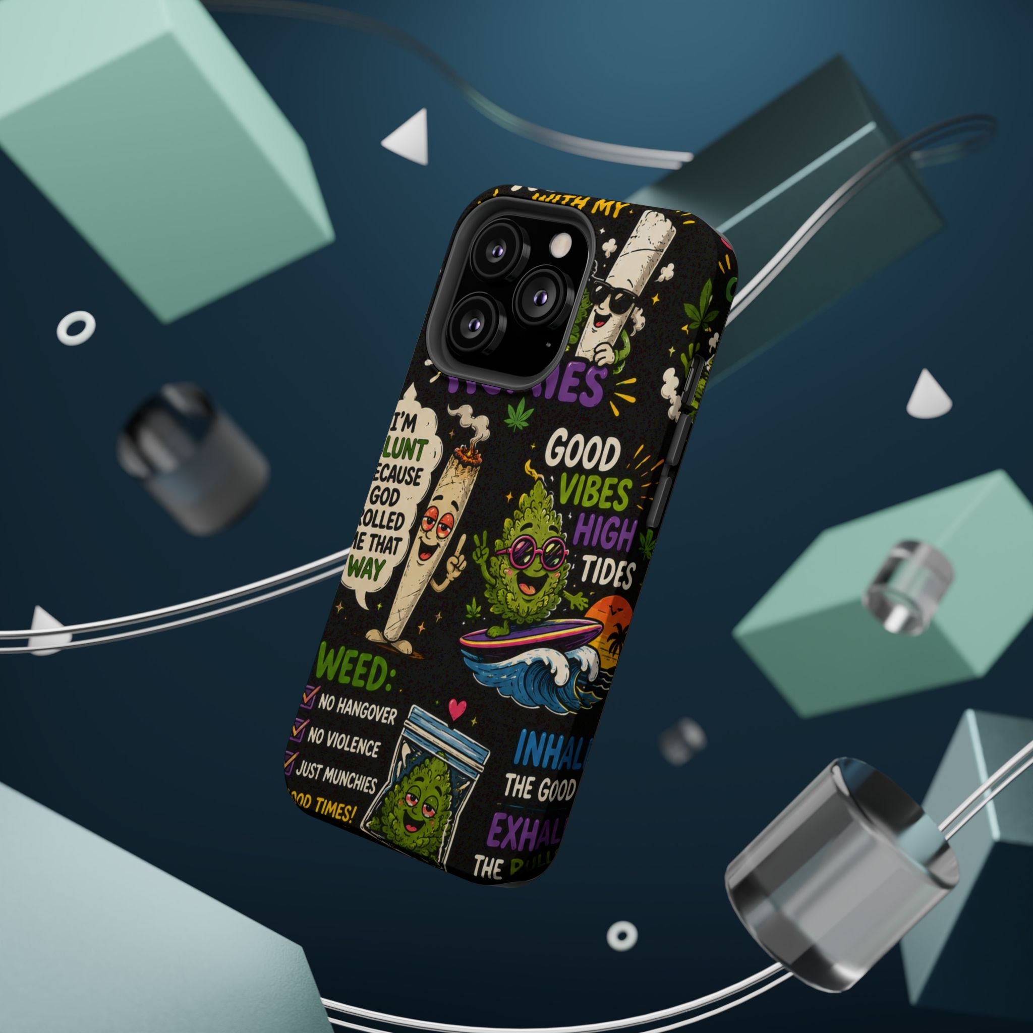 “High Vibing Homies” Magnetic Impact-Resistant Phone Case