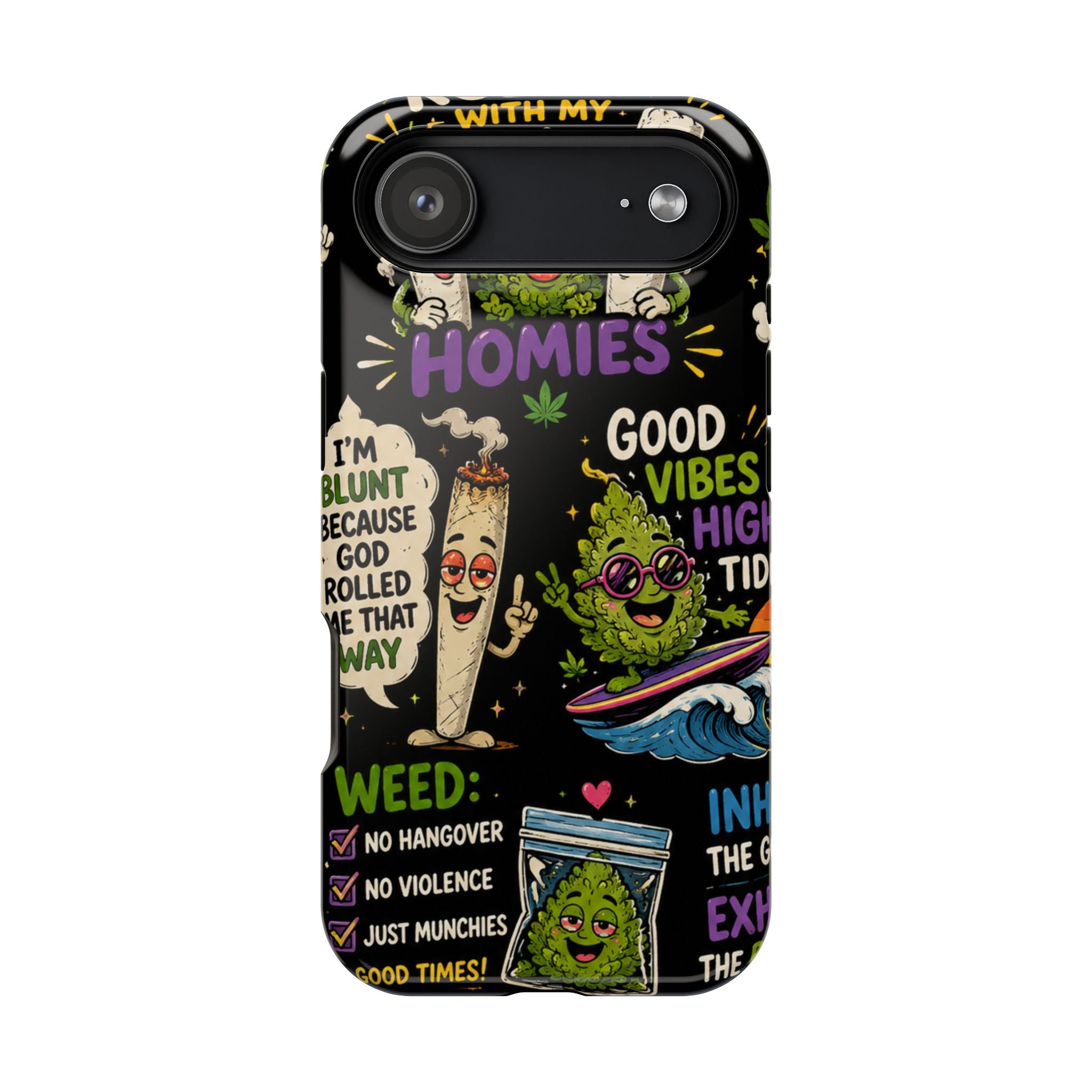 “High Vibing Homies” Magnetic Impact-Resistant Phone Case