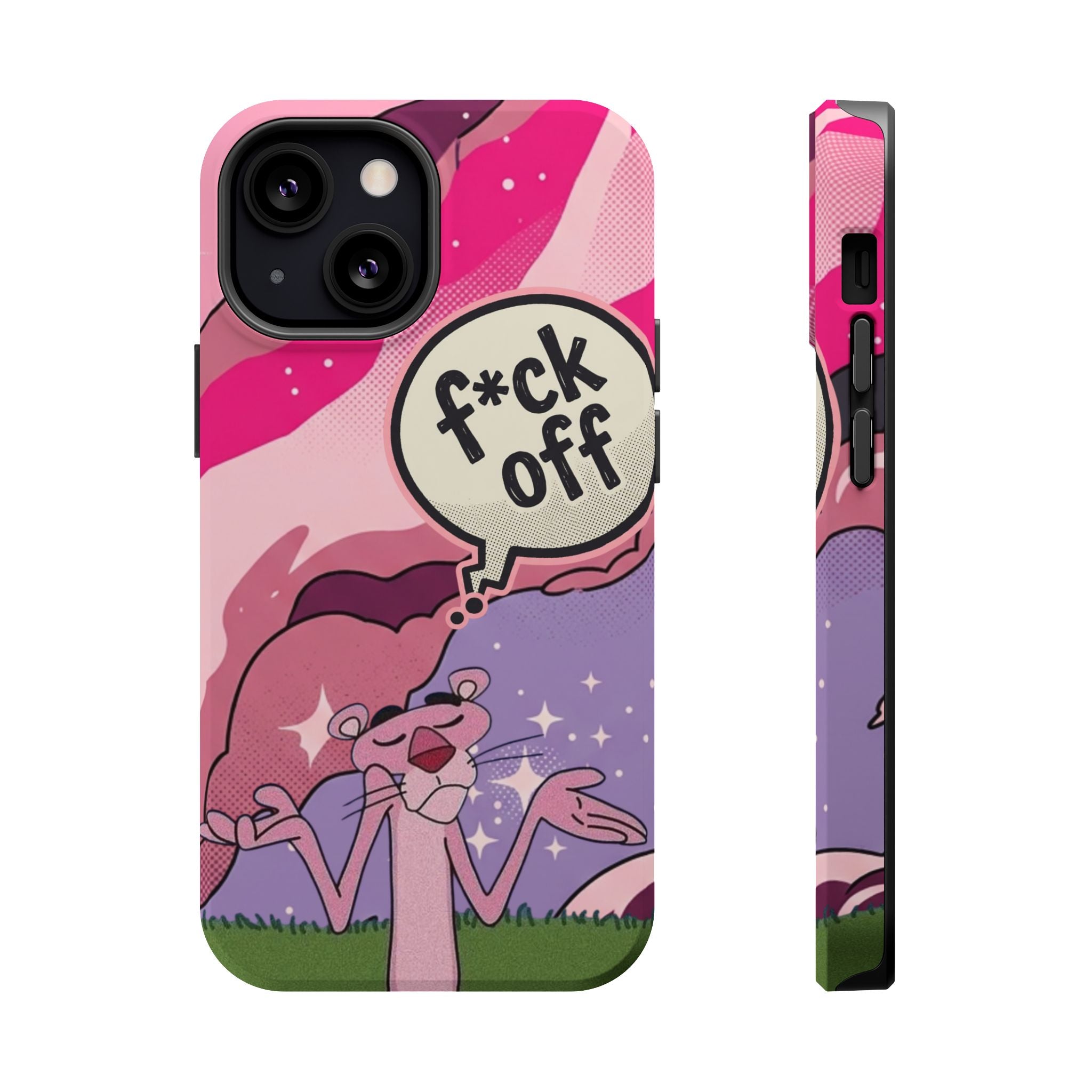 Pink Panther 'F*ck Off' Magnetic Impact Phone Case
