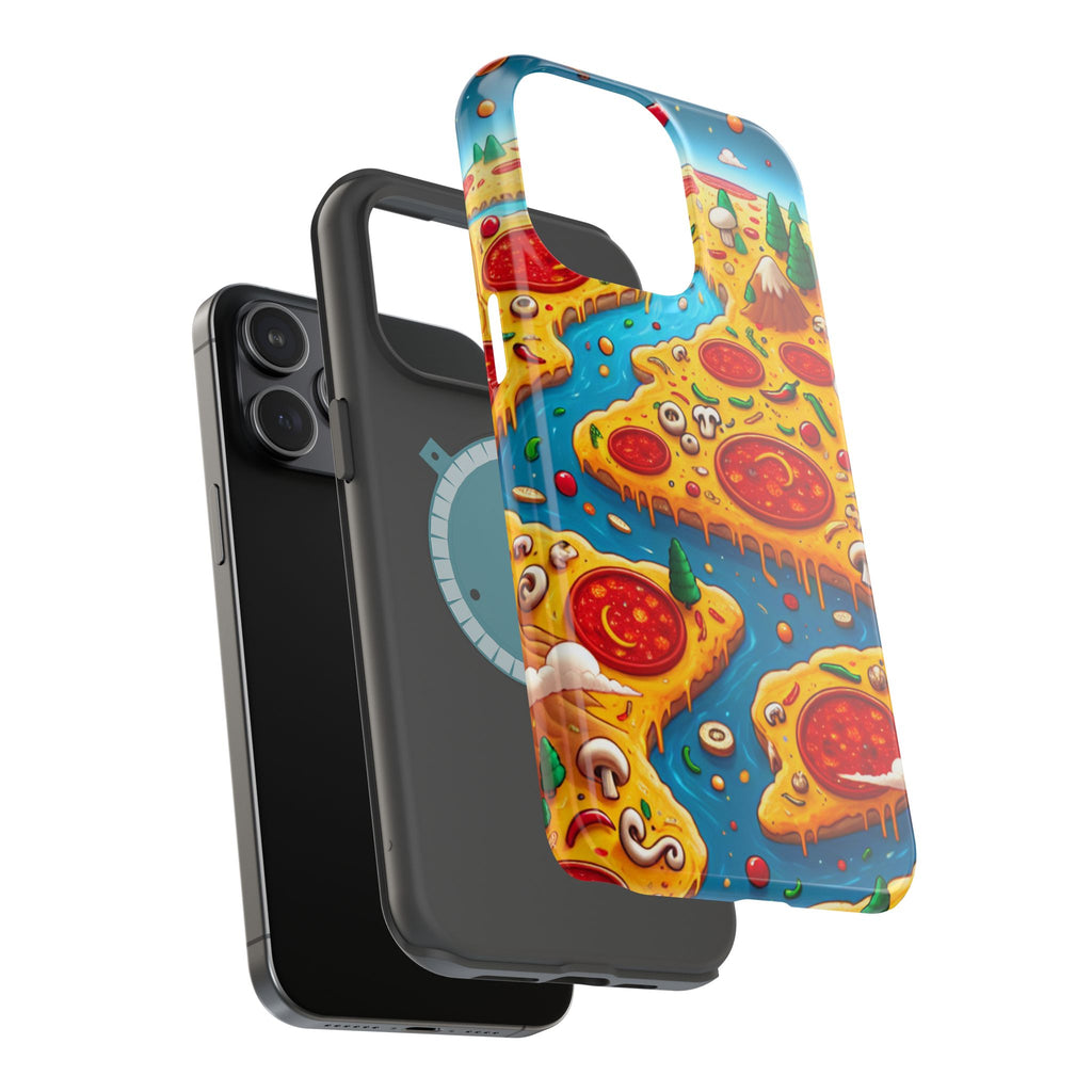 Pizza Island Magnetic Resistance Tough Phone Case