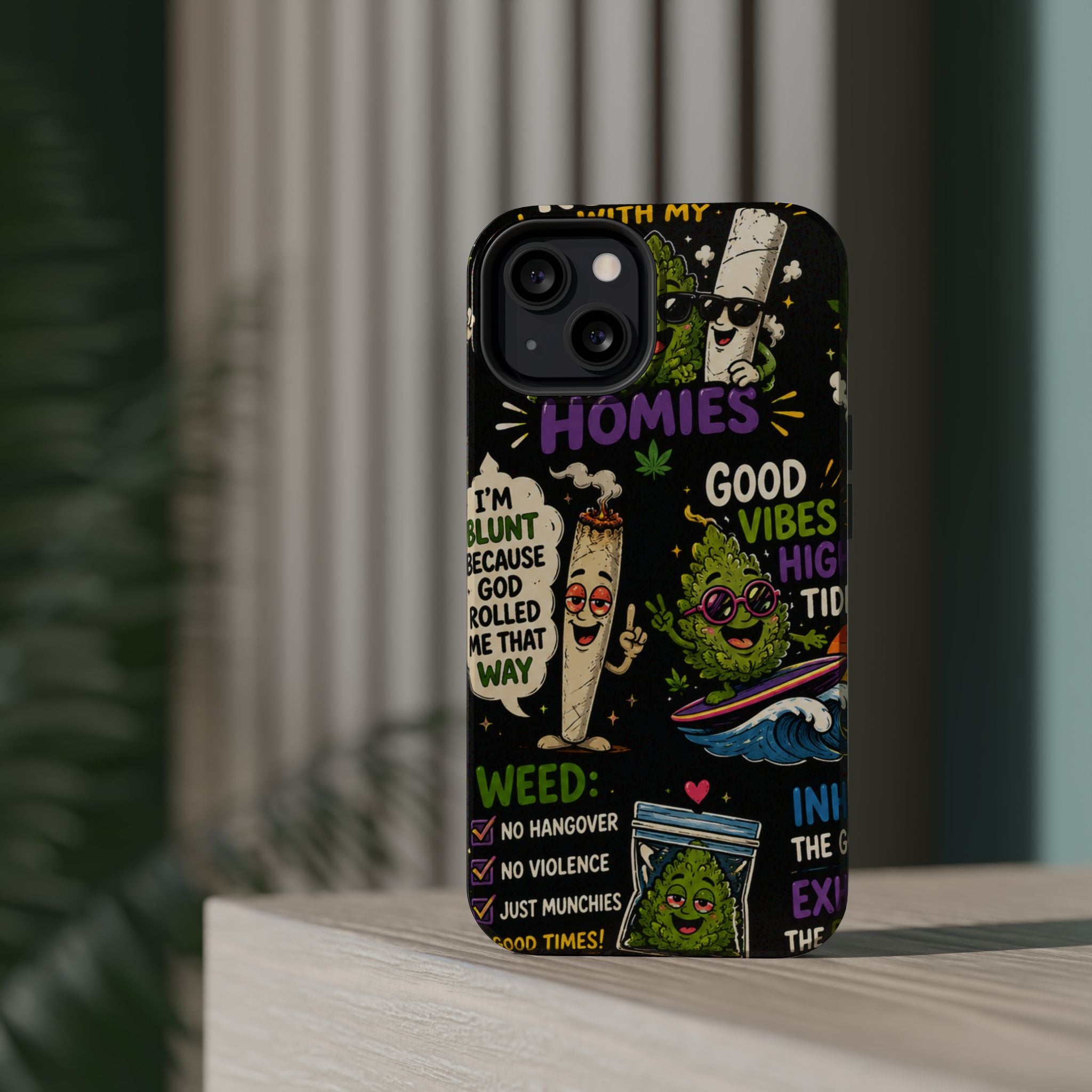 “High Vibing Homies” Magnetic Impact-Resistant Phone Case