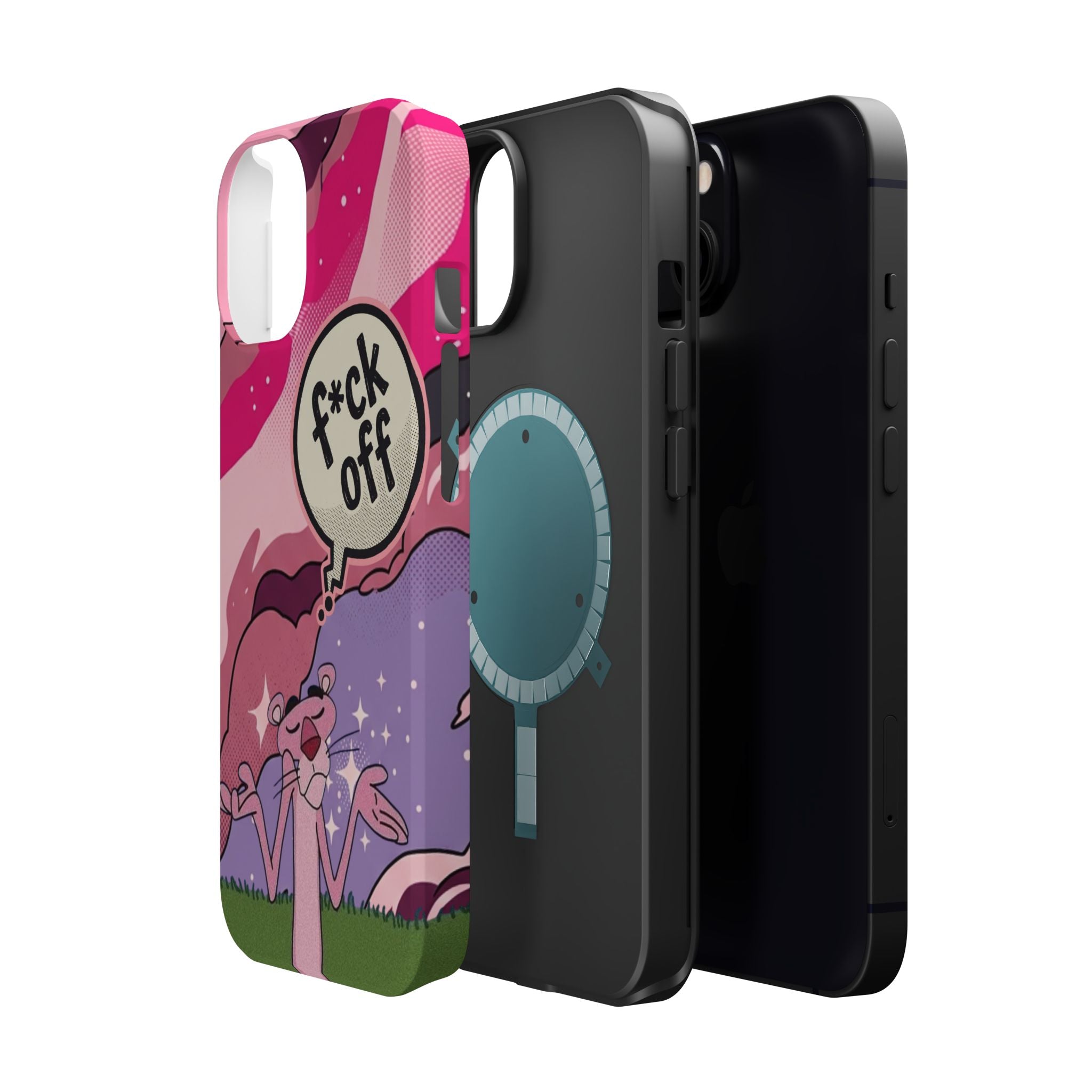 Pink Panther 'F*ck Off' Magnetic Impact Phone Case