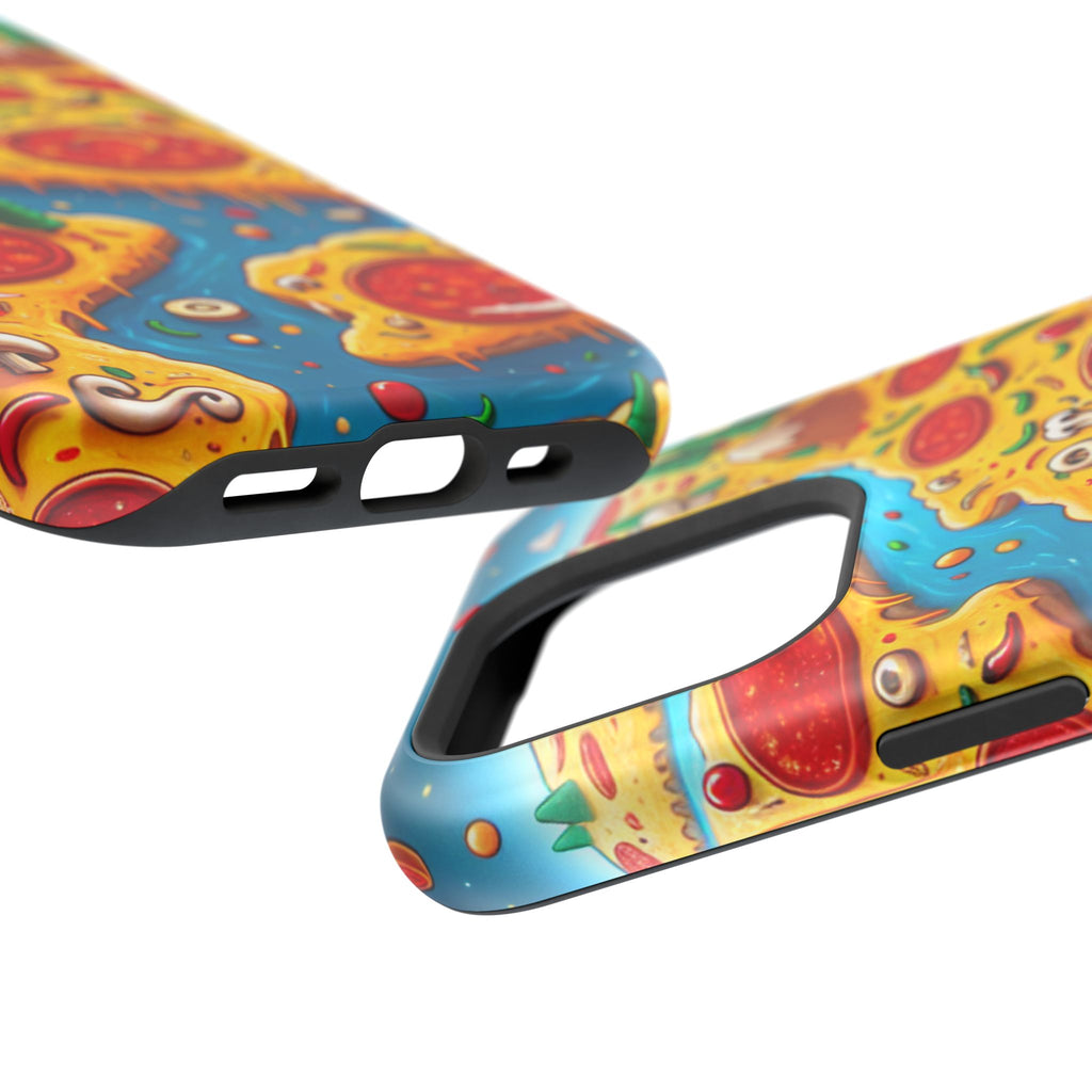 Pizza Island Magnetic Resistance Tough Phone Case
