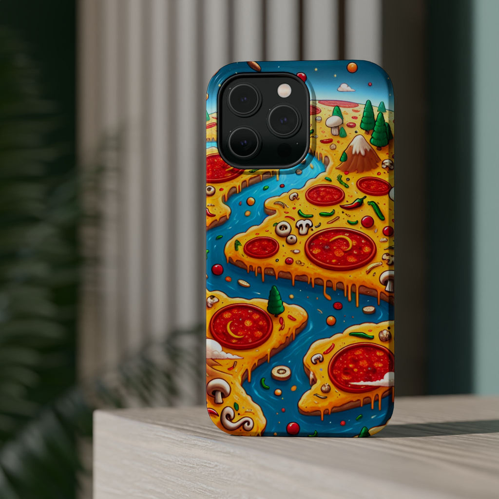 Pizza Island Magnetic Resistance Tough Phone Case