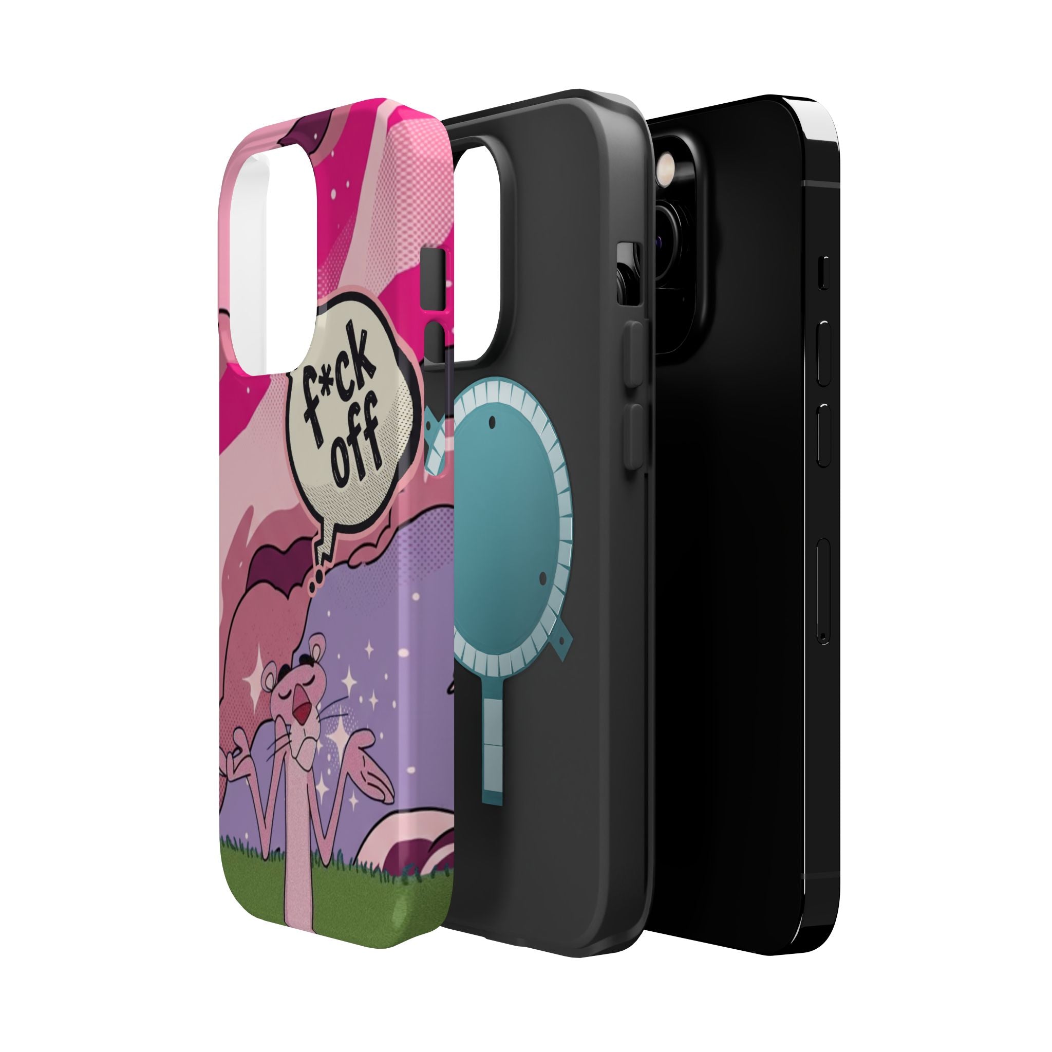Pink Panther 'F*ck Off' Magnetic Impact Phone Case